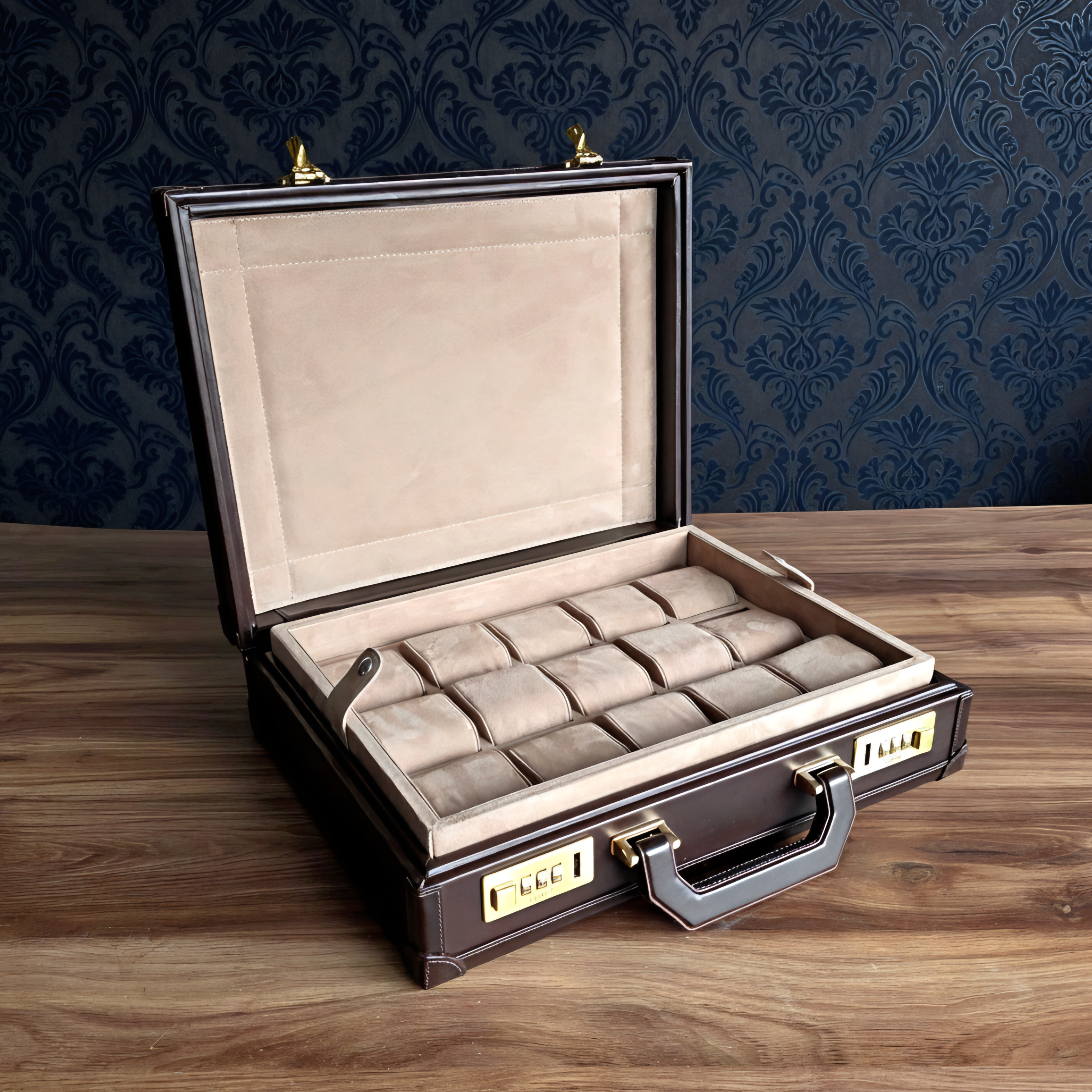 Bond Saat Kutusu 15'li Kahverengi