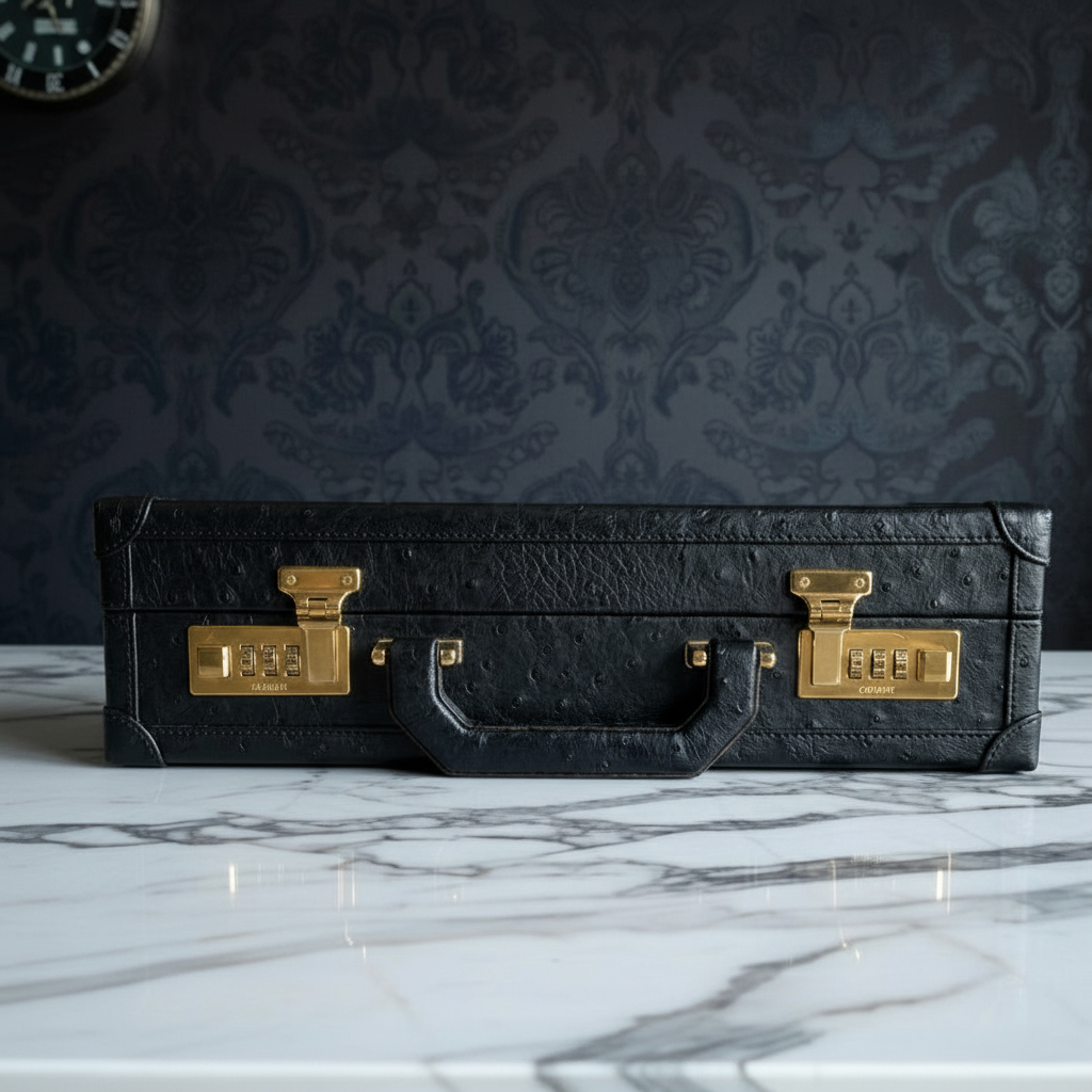 Bond Saat Kutusu 15'li Devekuşu Derisi