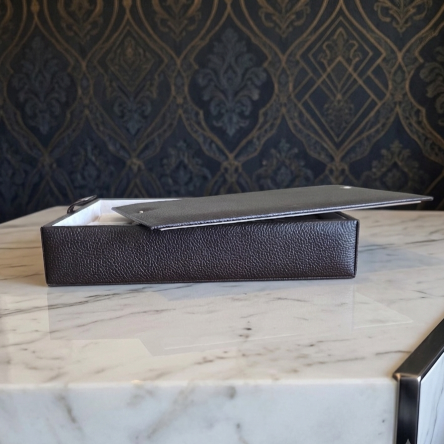 Garde Temps 15'li Deri Saat Kutusu / Kahverengi