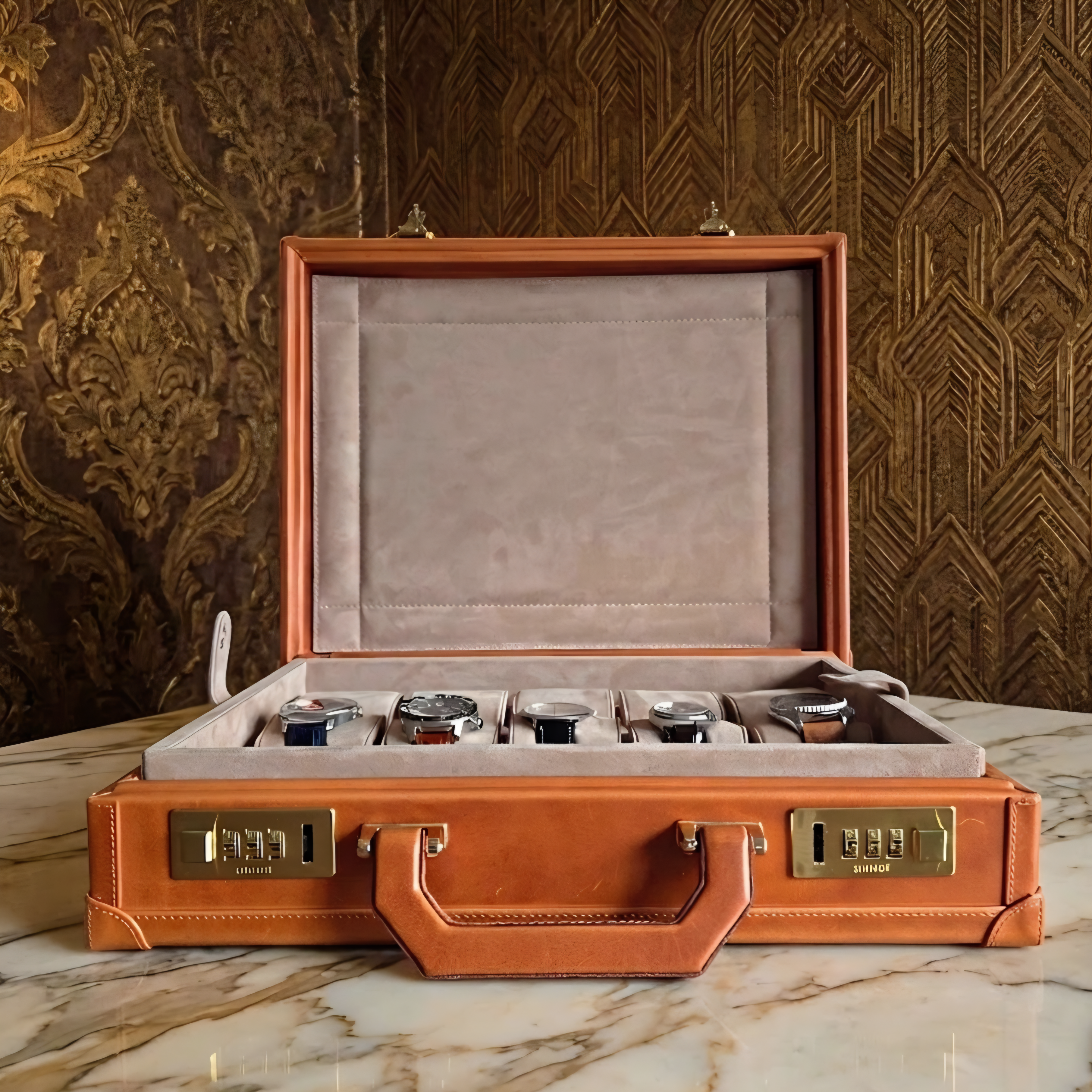 Bond Saat Kutusu Taba Moka