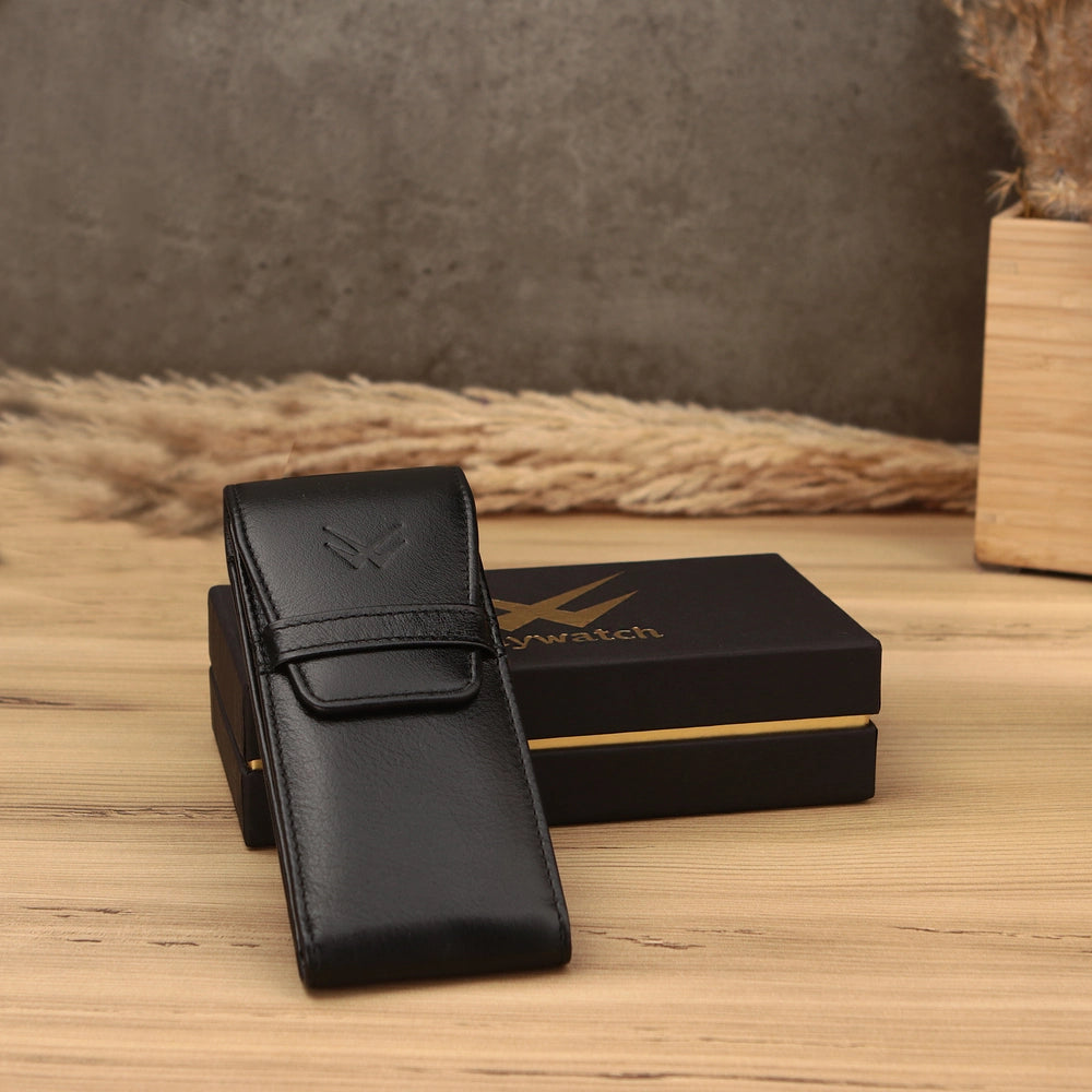Black Deri Saat Kesesi - ONYWATCH