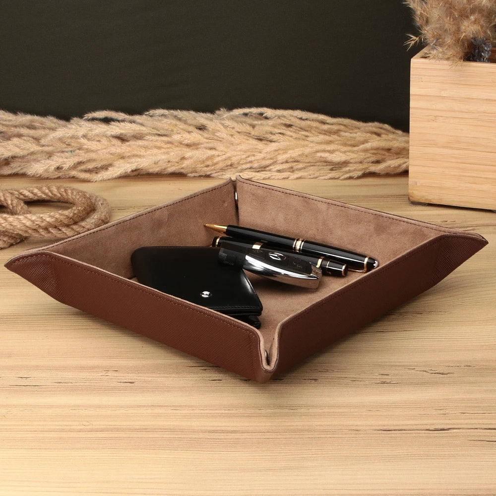 Octavia Kahverengi Vale Gerçek Deri Tepsi - ONYWATCH