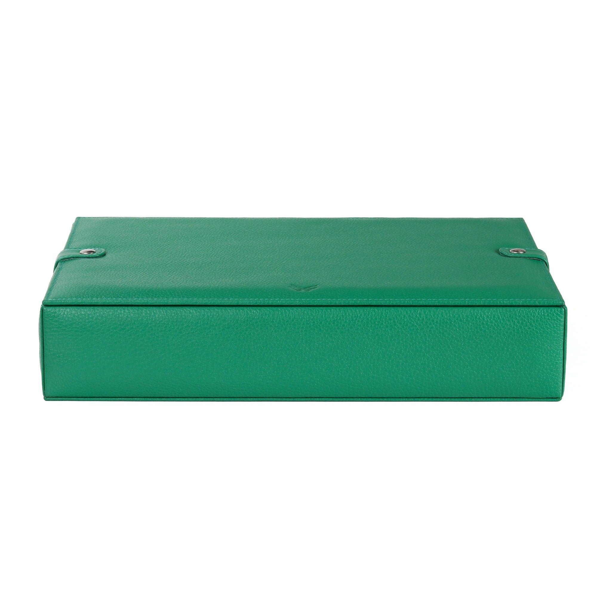 12'li Bolt Deri Saat Koleksiyon Kutusu Yeşil