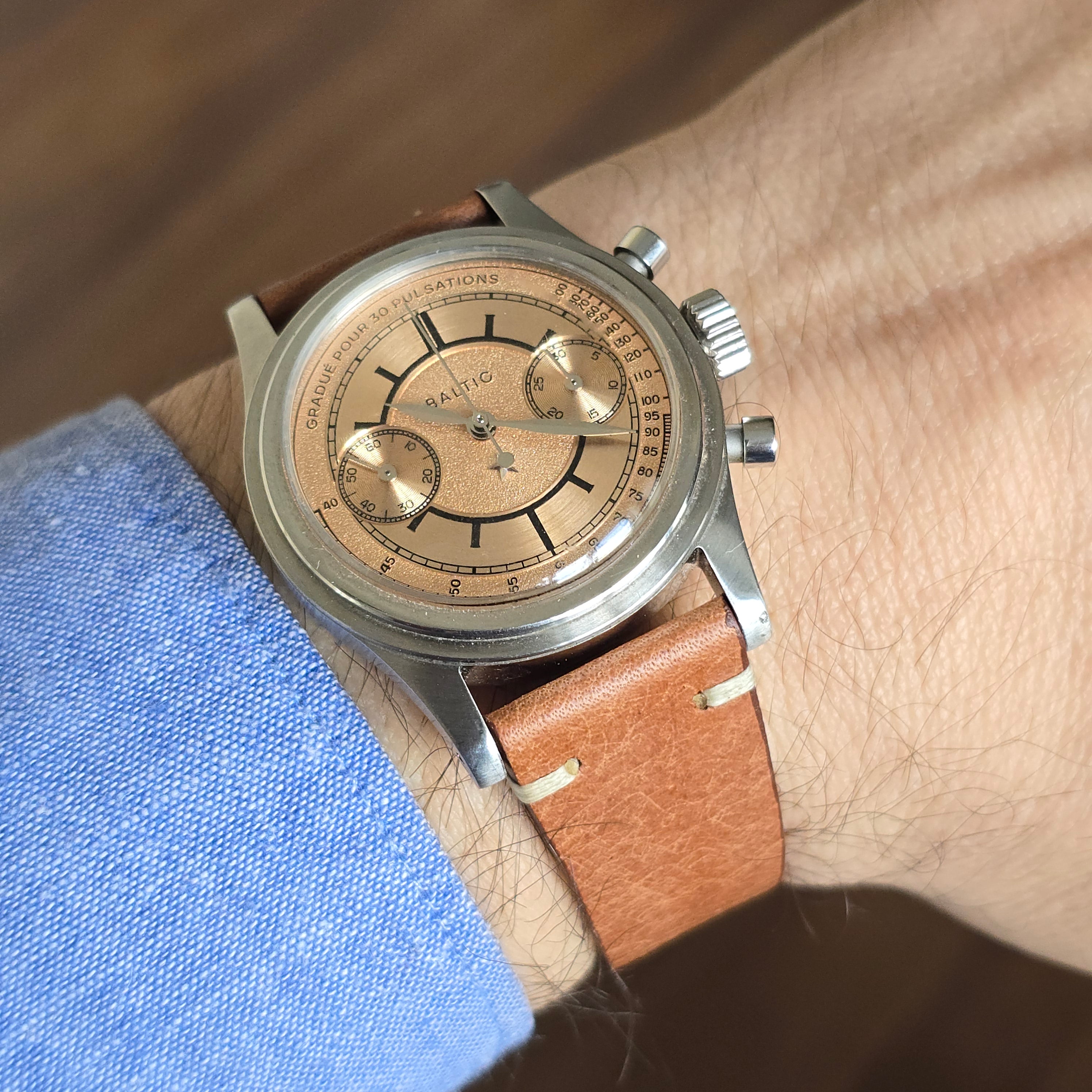 Gerçek deri el yapımı akıllı pimli arkada kullanılan deri anti-alerjik vintage dikiş açık kahve saat kordonu