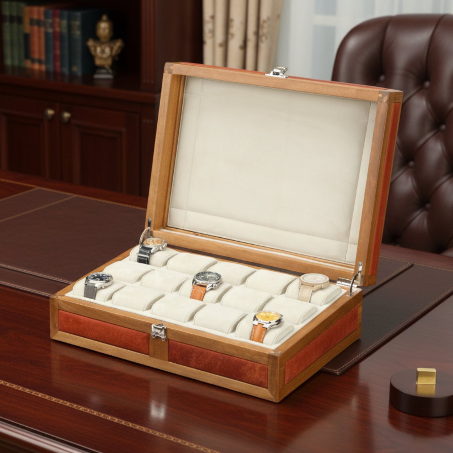 Lüks Saat Kutusu / Zengin Erkeğe Alınacak Hediye