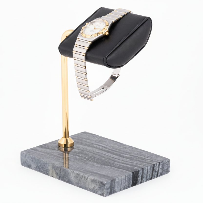 Chloe Masaüstü Saat Standı Pirinç