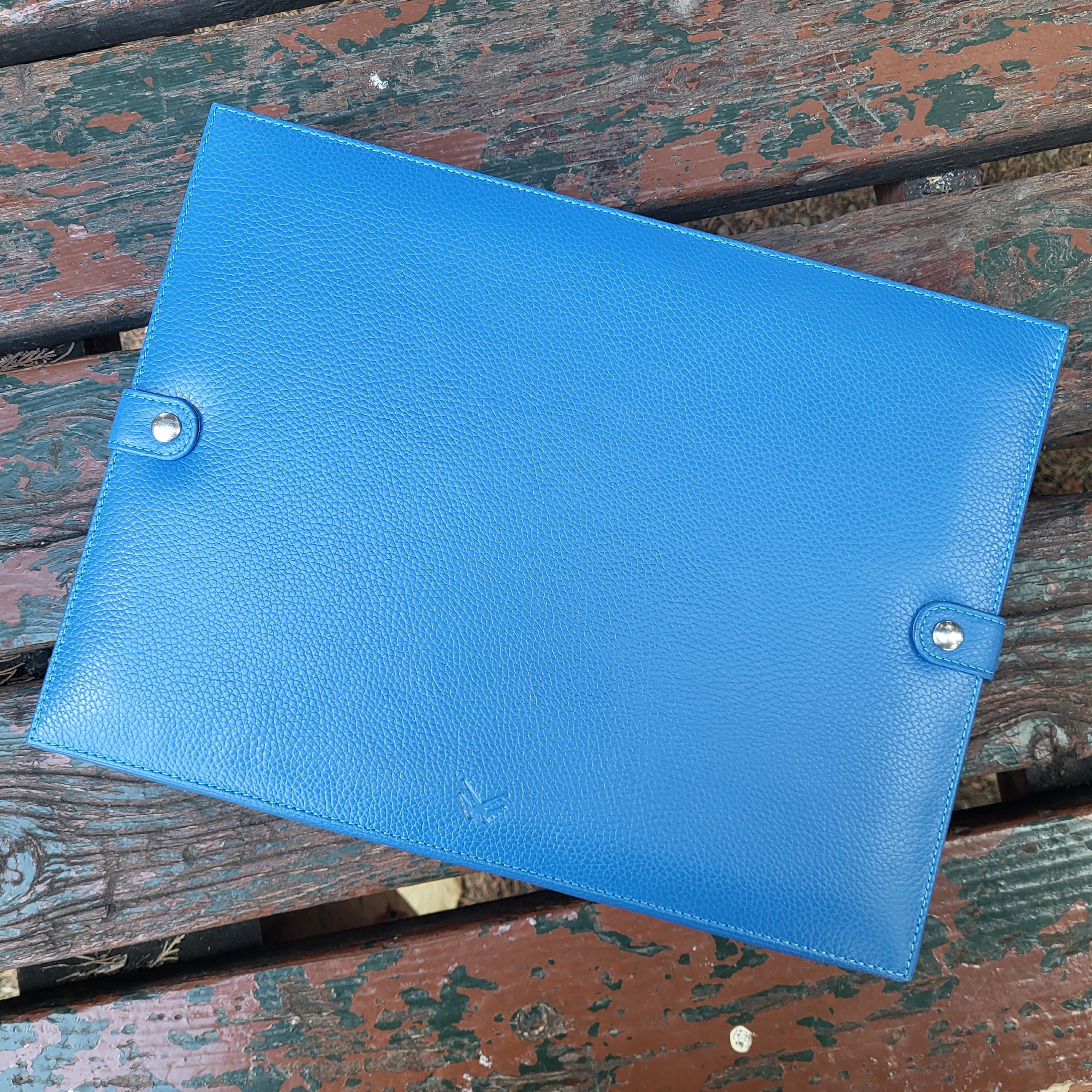 Mavi Deri Saat Kutusu 15'li