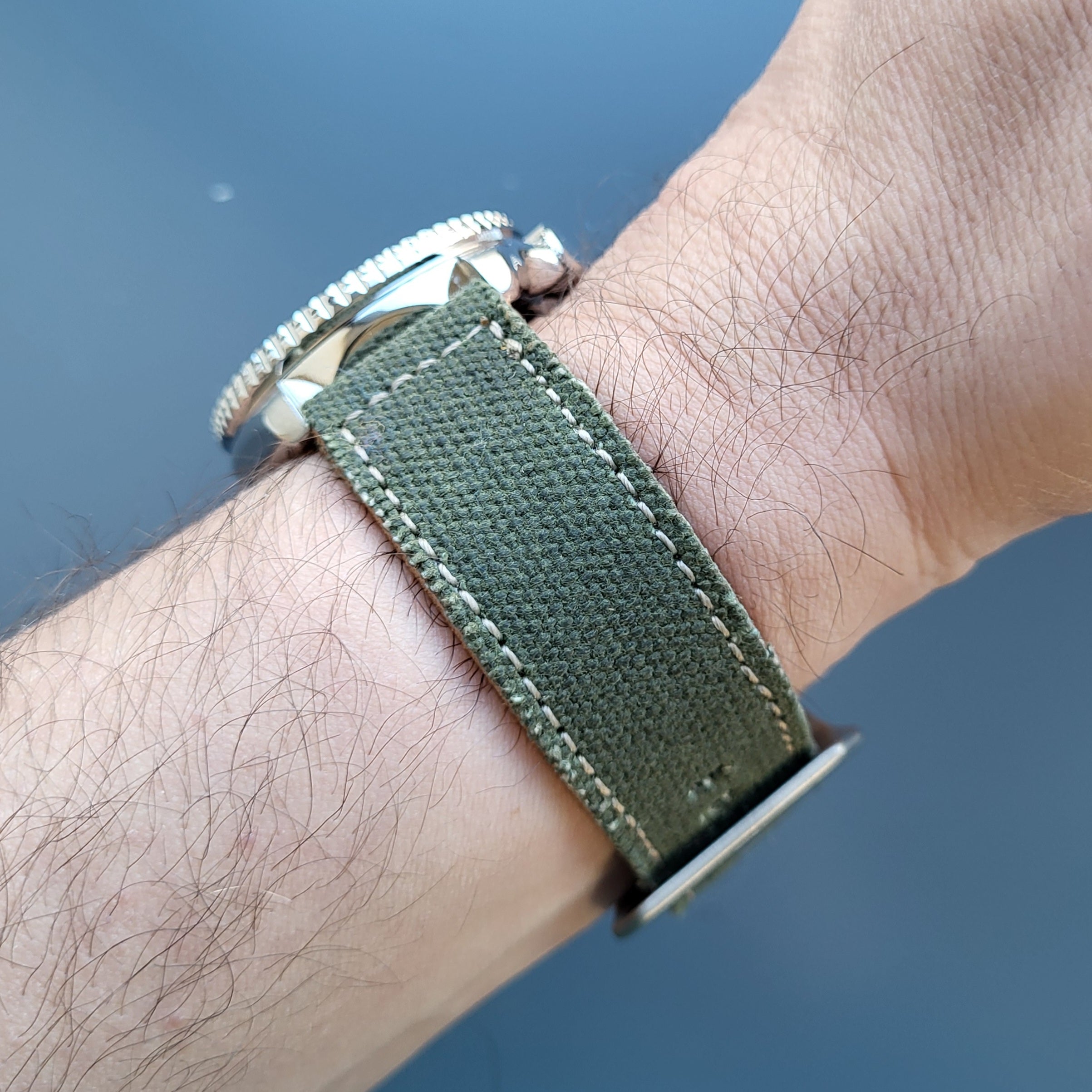 Kanvas Kordon Yeşil