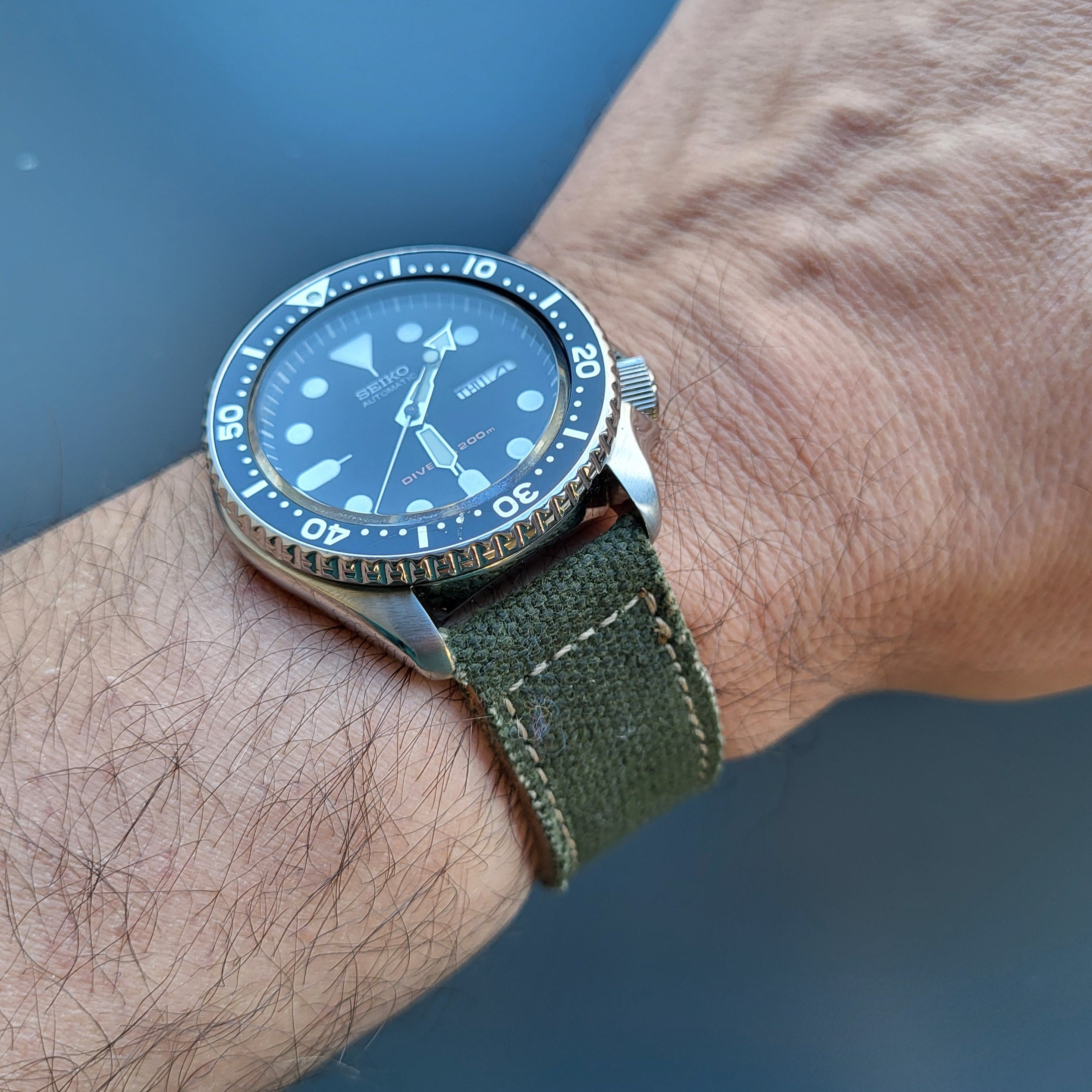 Kanvas Kordon Yeşil