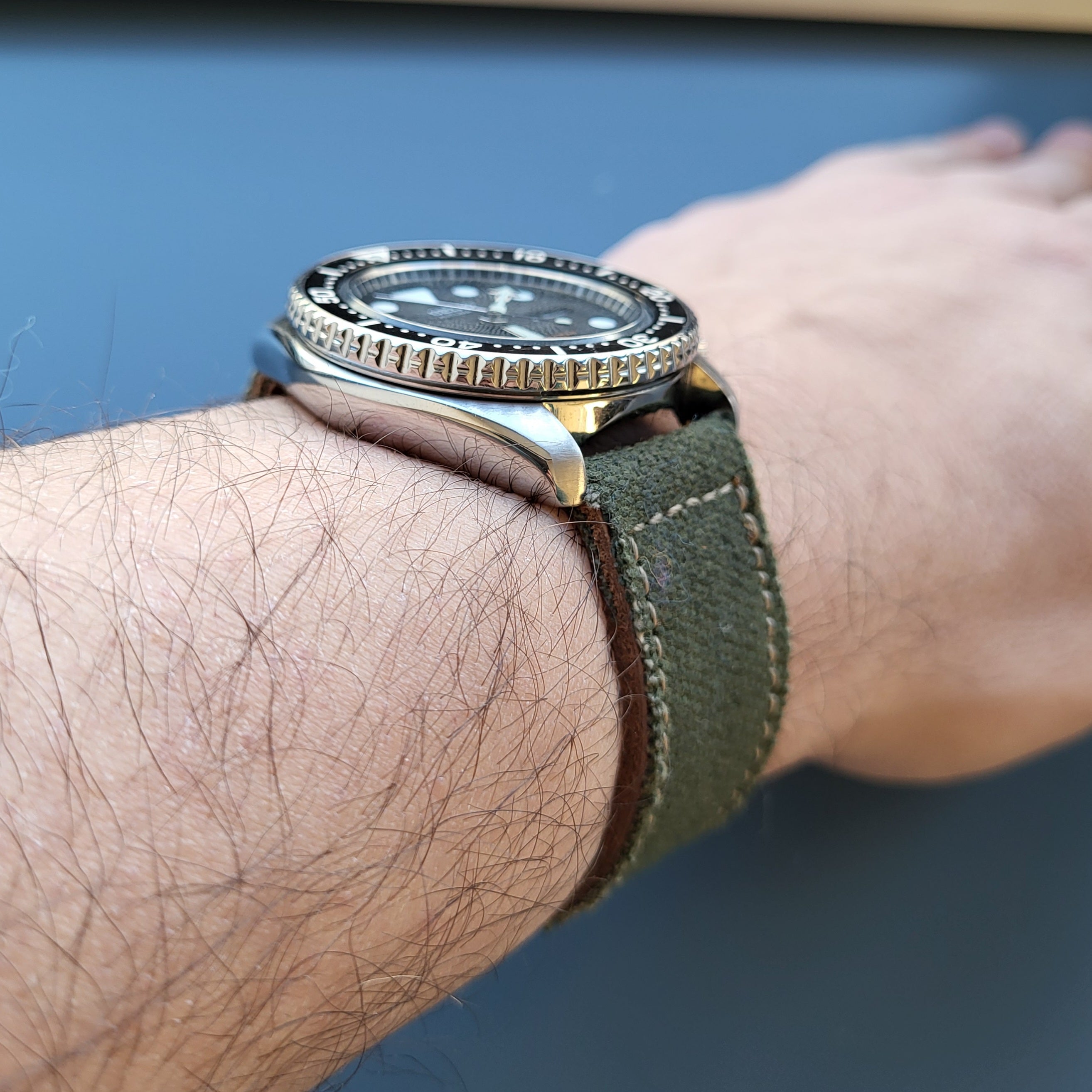 Kanvas Kordon Yeşil