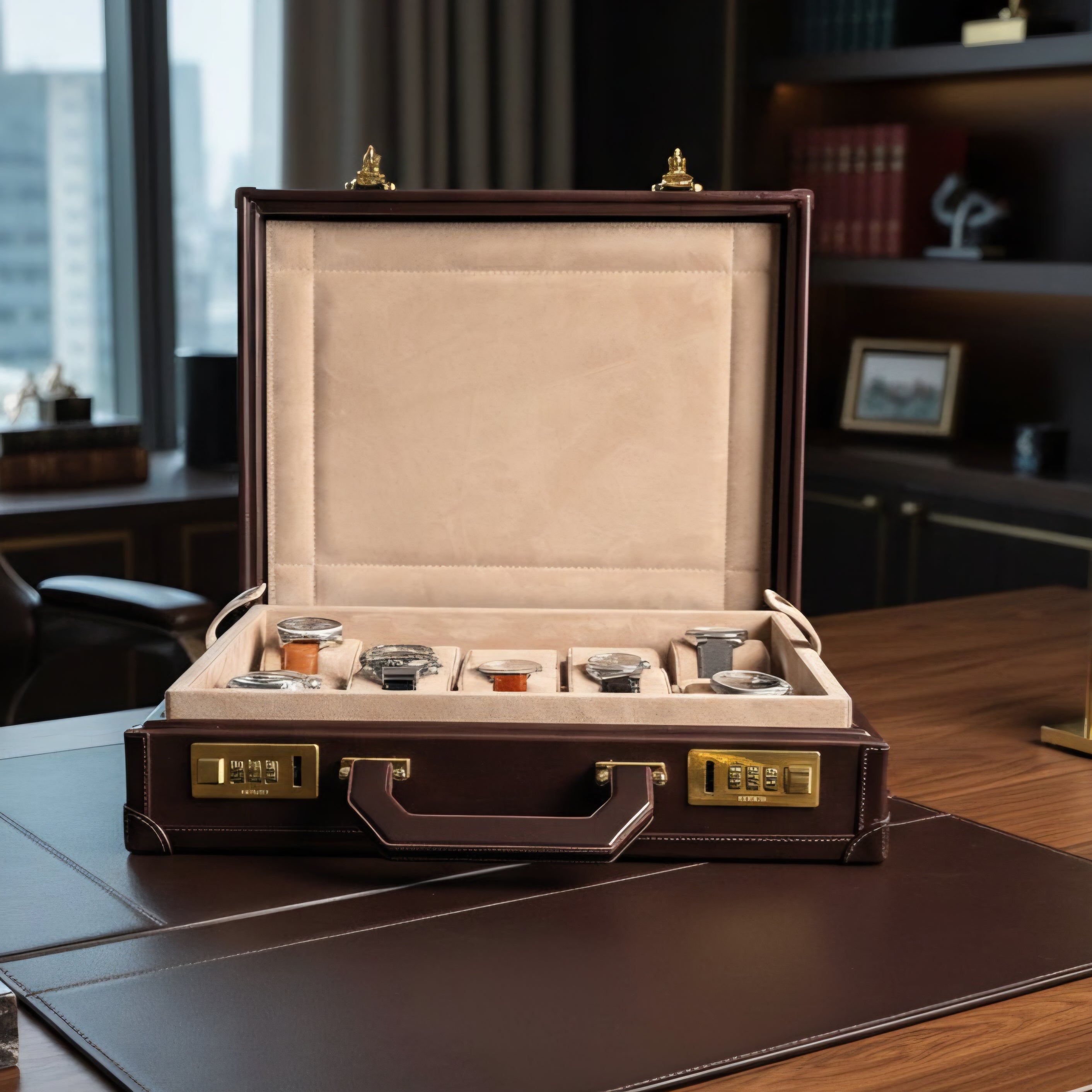 Bond Saat Kutusu 15'li Kahverengi