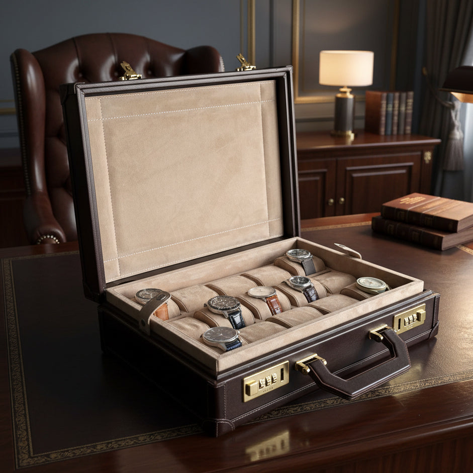 Bond Saat Kutusu 15'li Kahverengi