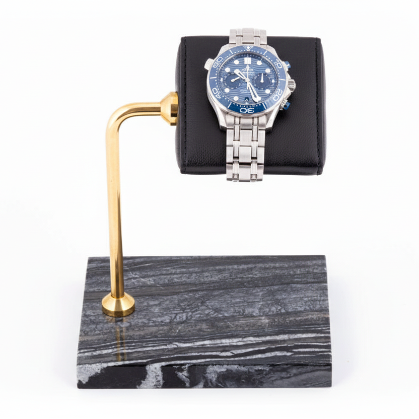 Chloe Masaüstü Saat Standı Pirinç