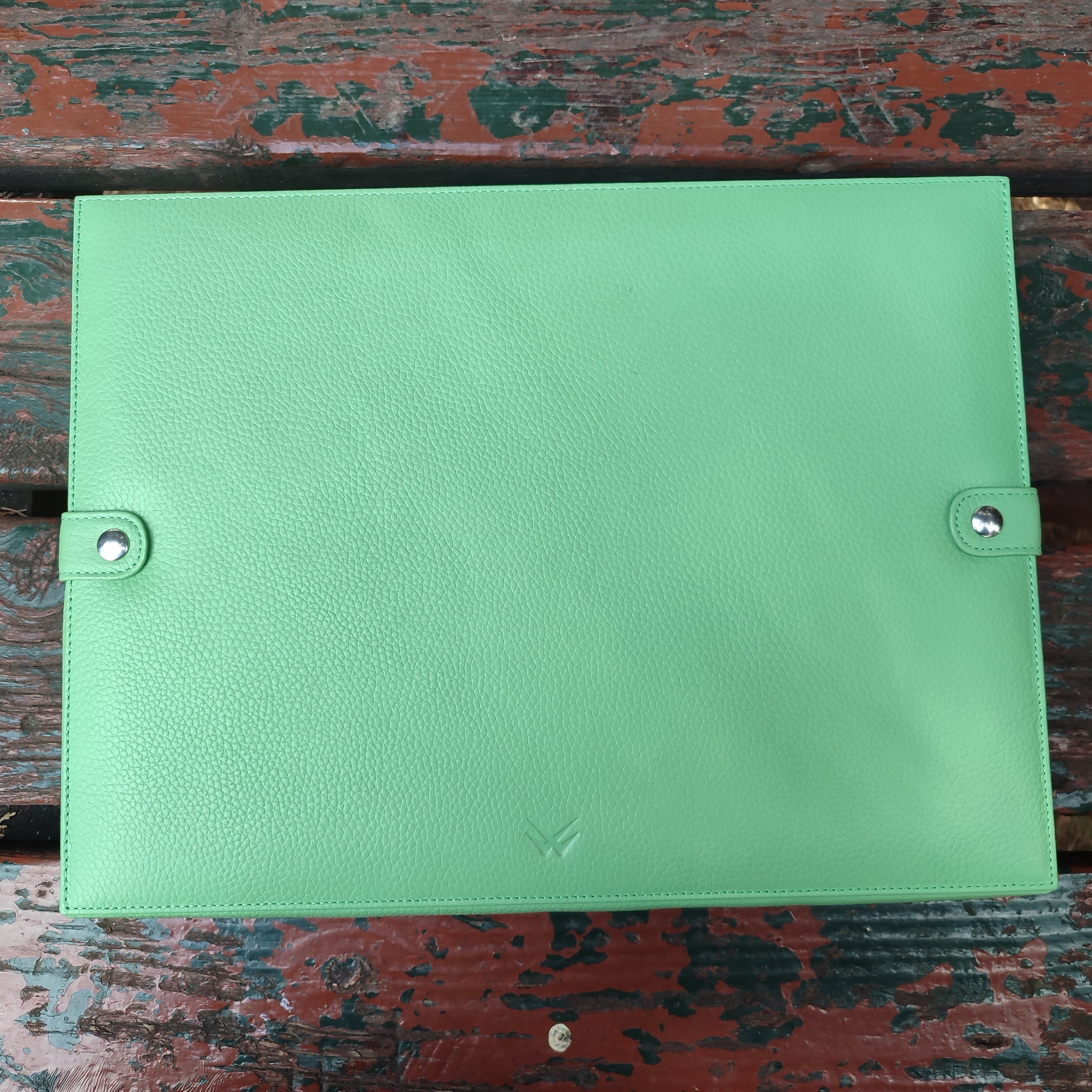 Yeşil Deri Saat Kutusu 15'li