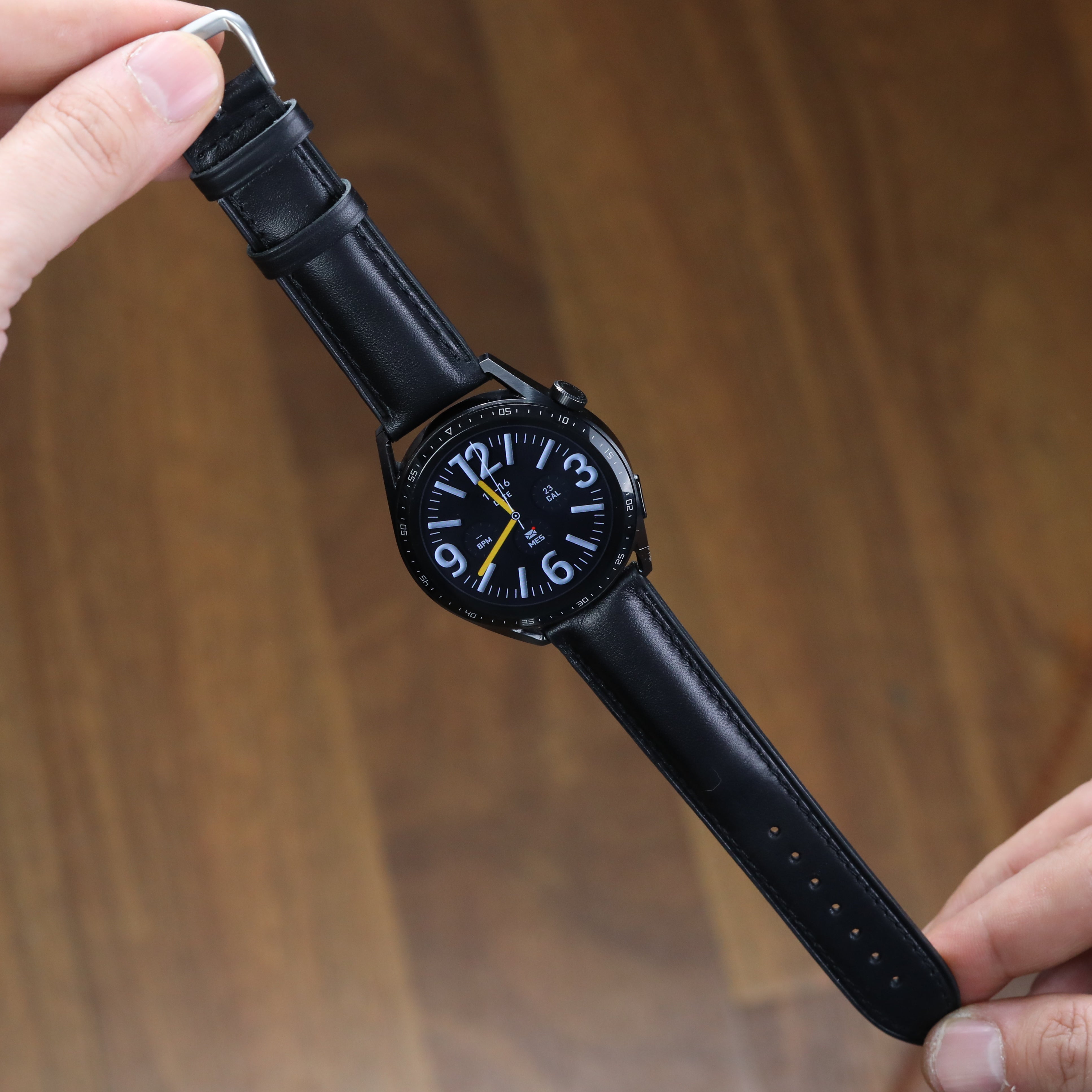 Huawei Watch Deri Kordon ( Siyah)