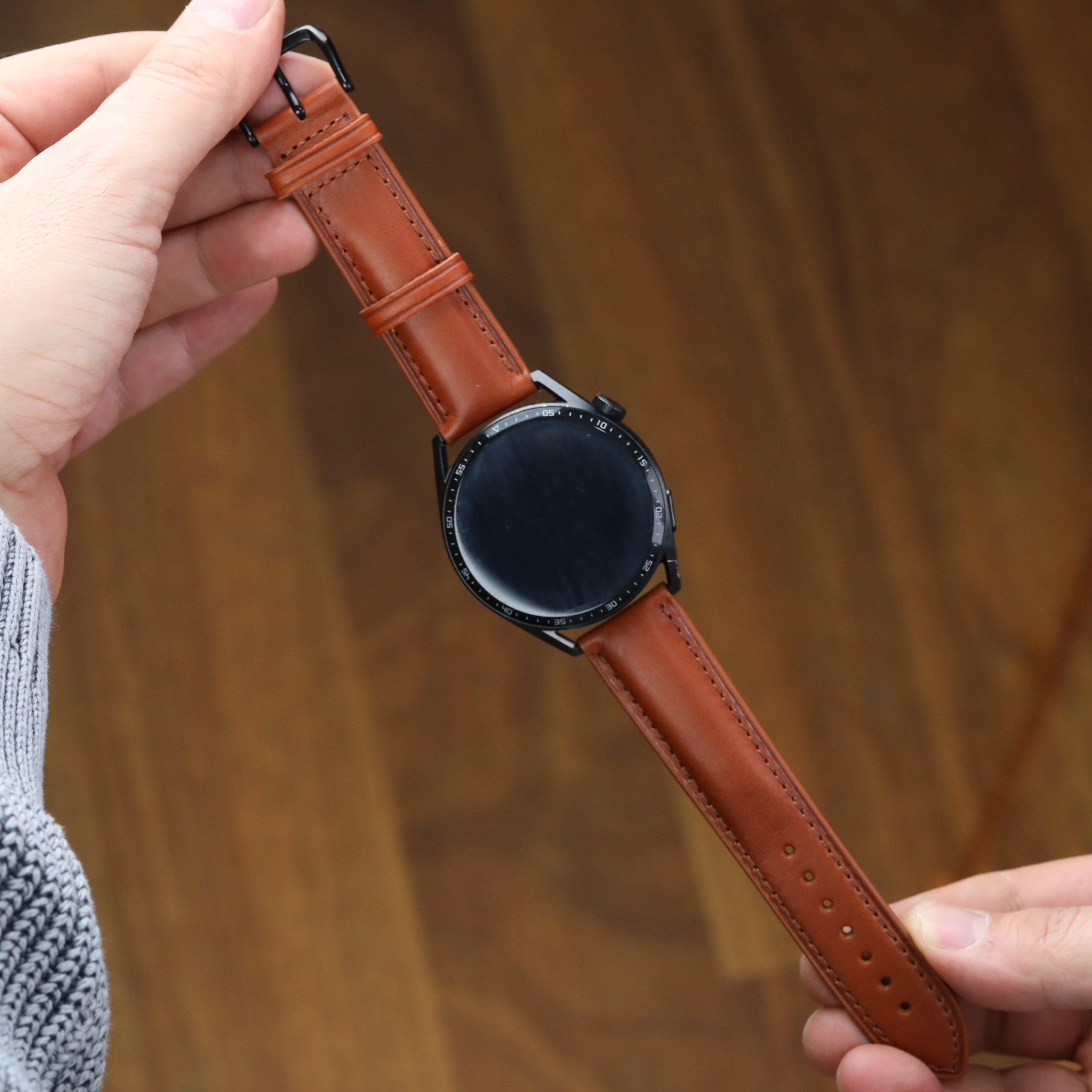 Huawei Watch Deri Kordon ( Taba)