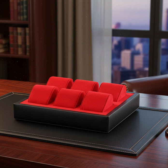 Jul Deri Saat Display Kutusu - Siyah