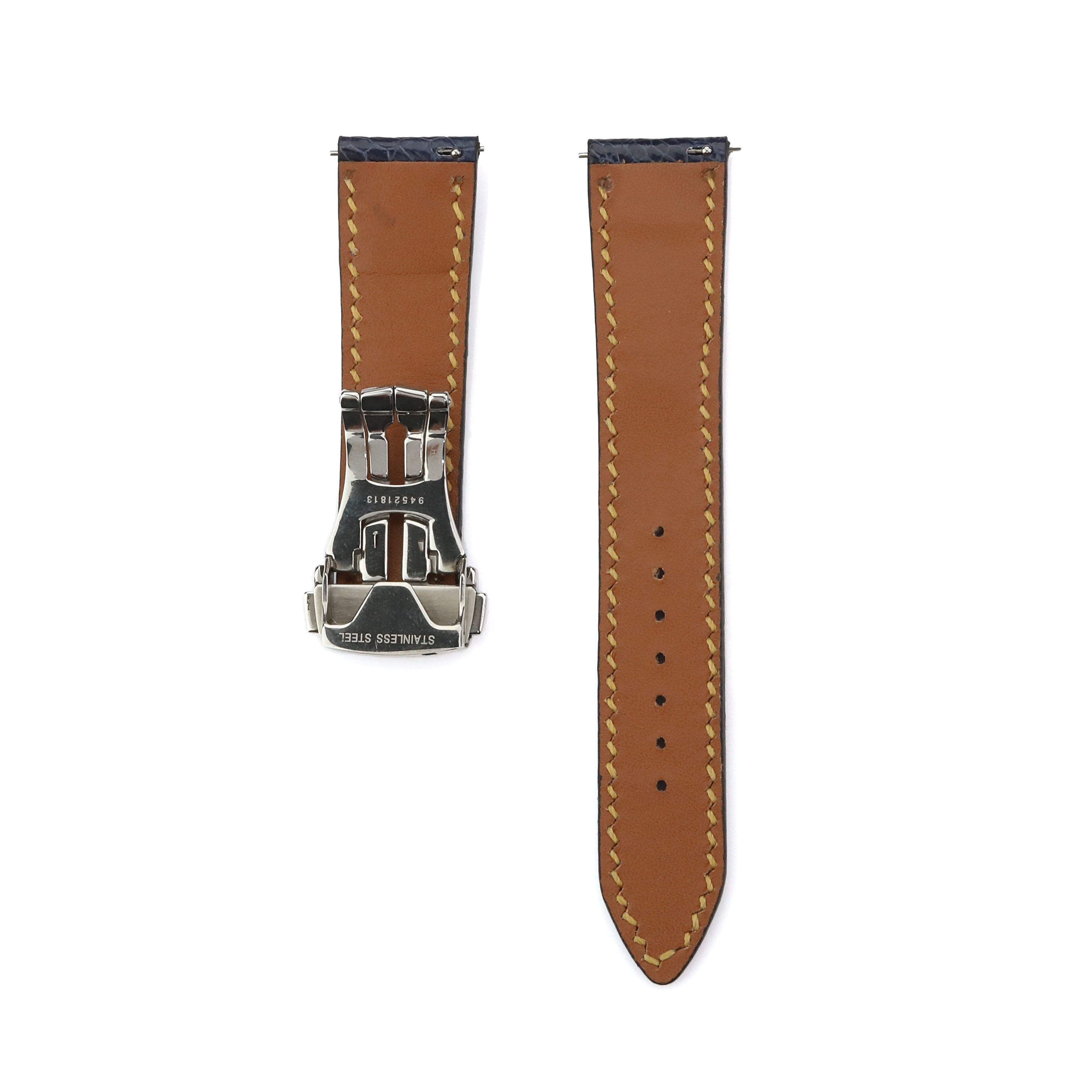 Spanish - Deployent Tokalı Deri Kordon Lacivert