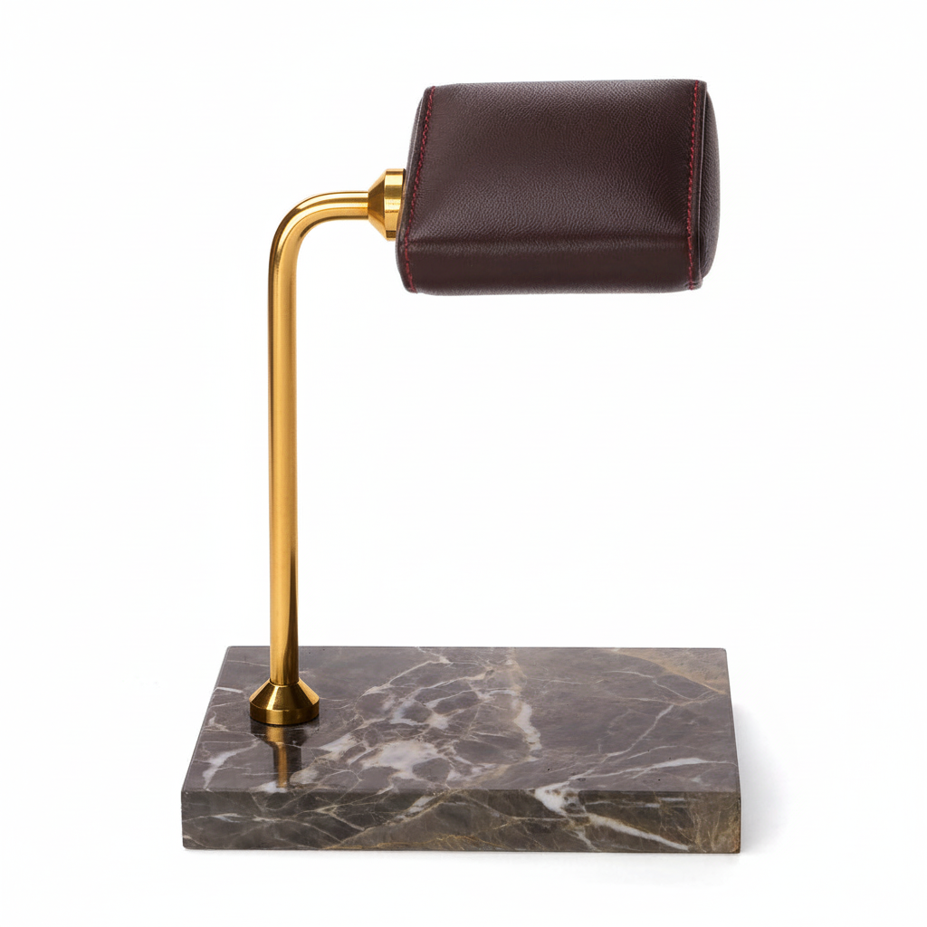 Grey Masaüstü Saat Standı Pirinç