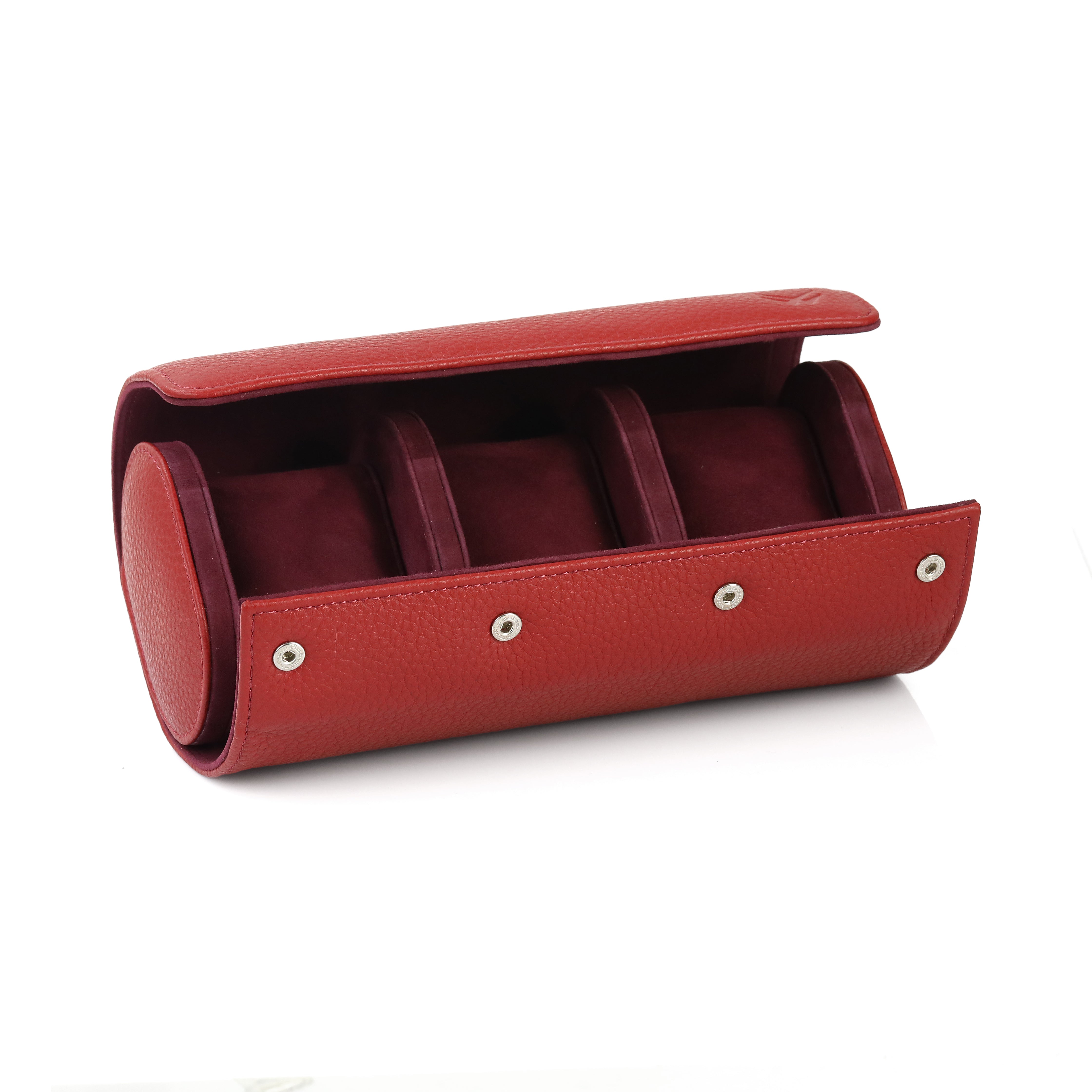 Petra Kırmızı Deri Saat Kutusu