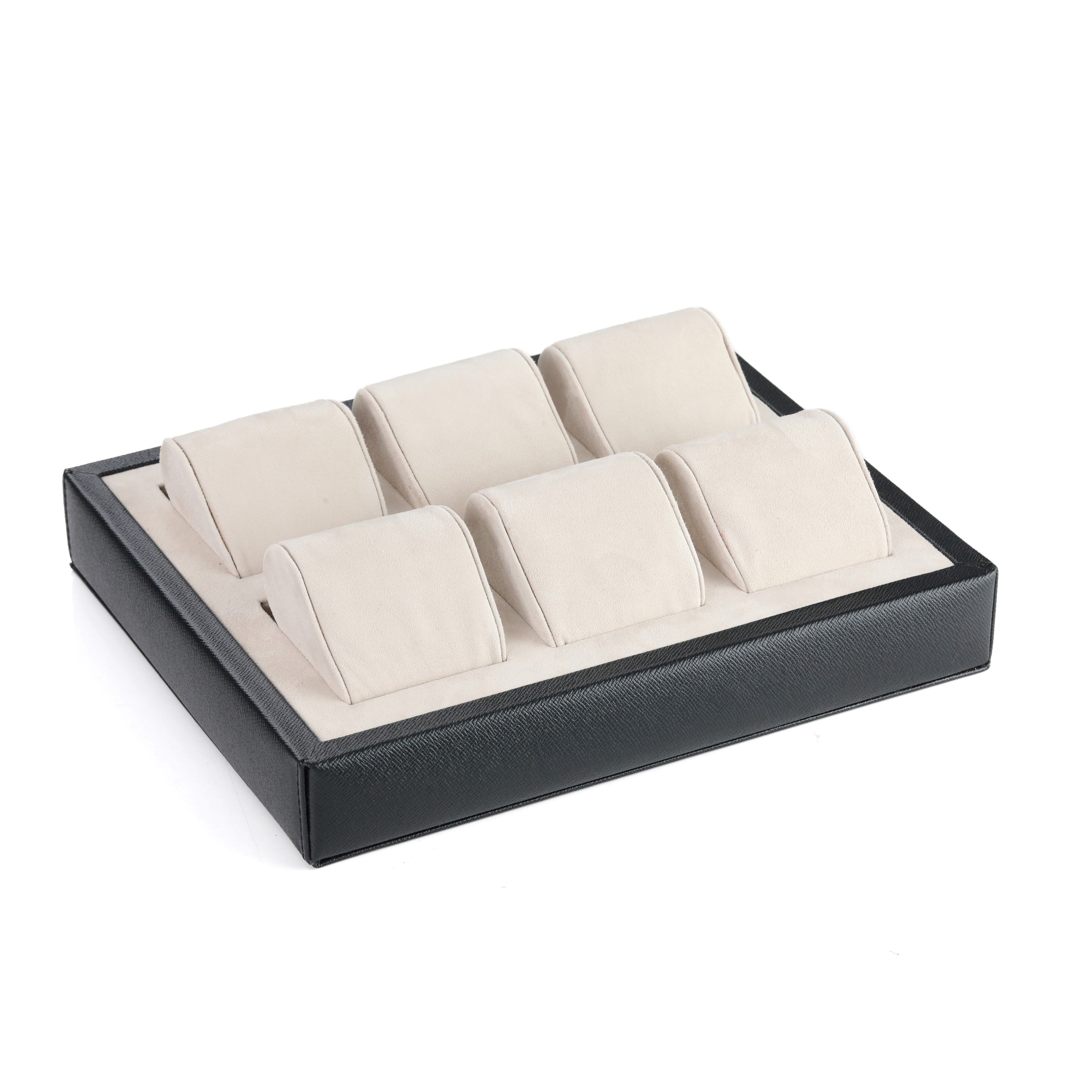 Jul Deri Saat Display Kutusu - Siyah Bej