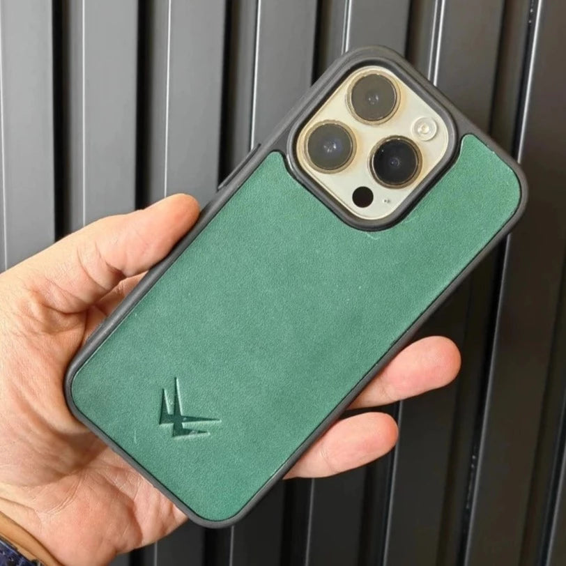 Hurley Yeşil İPhone Deri Kılıf - ONYWATCH
