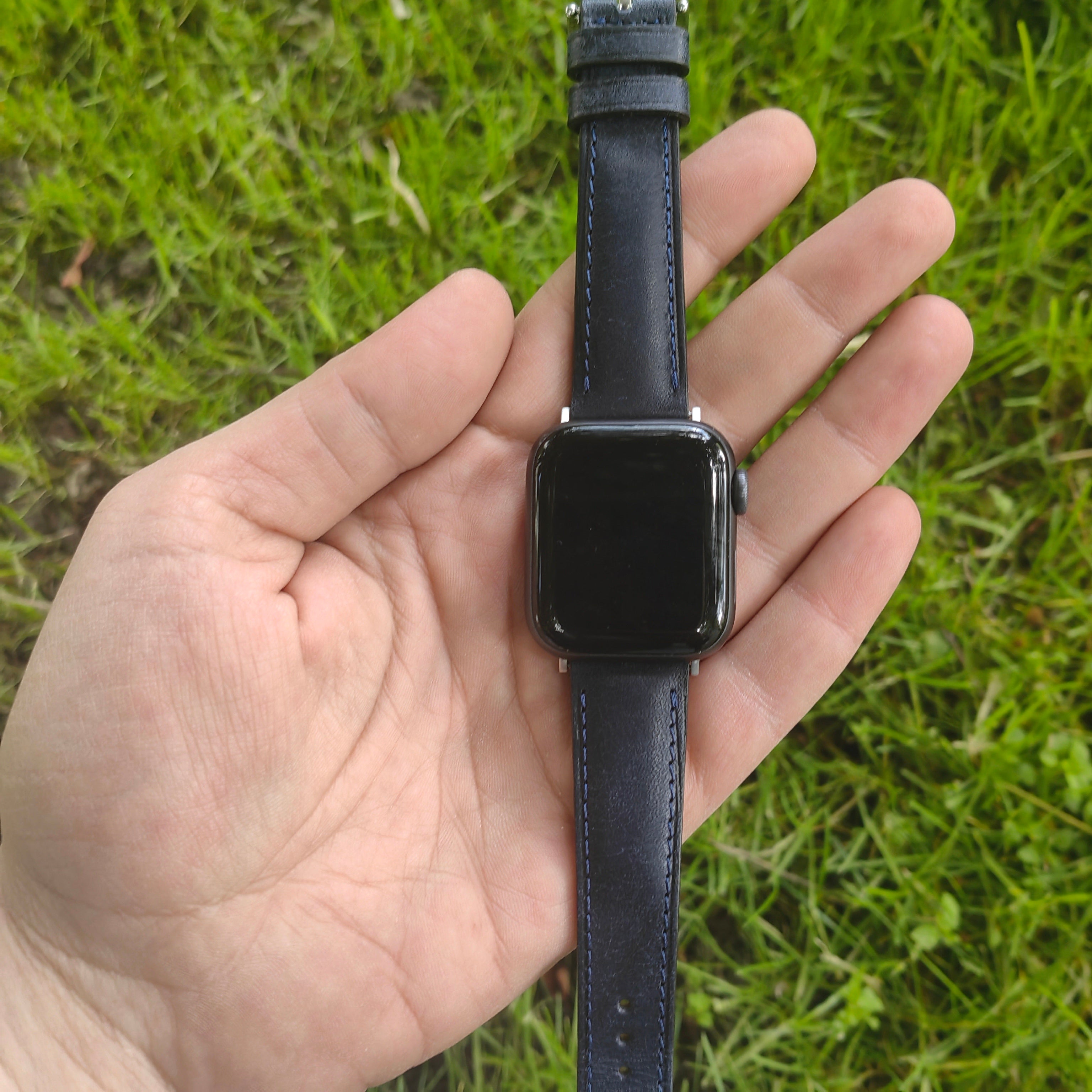 Apple Watch Deri Kordon - Pueblo Lacivert