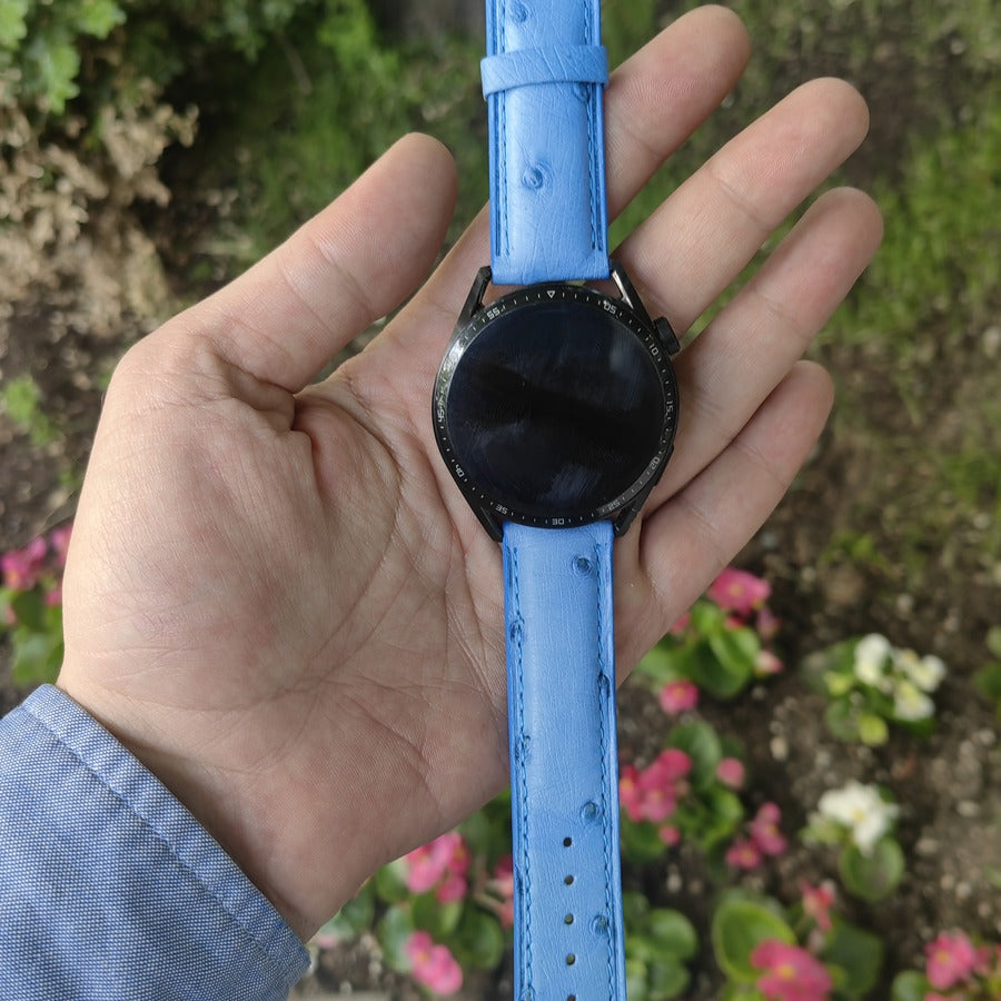 Huawei Watch Deri Kordon ( Devekuşu Derisi)