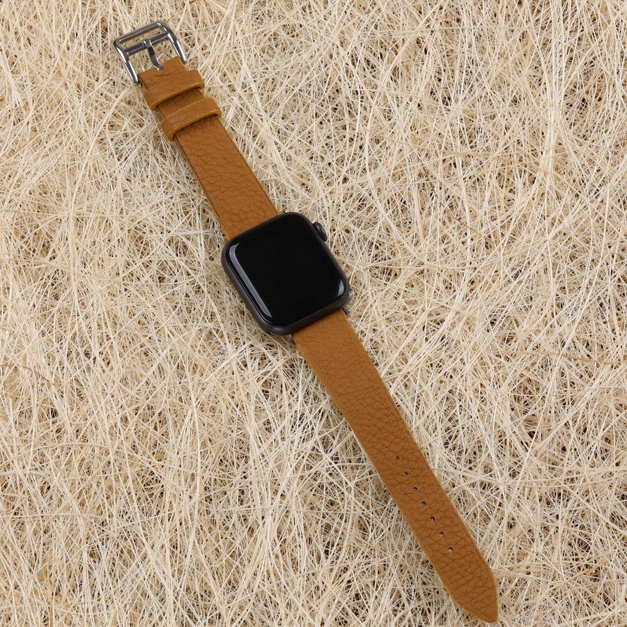 Apple Watch Deri Kordon - Togo Hardal