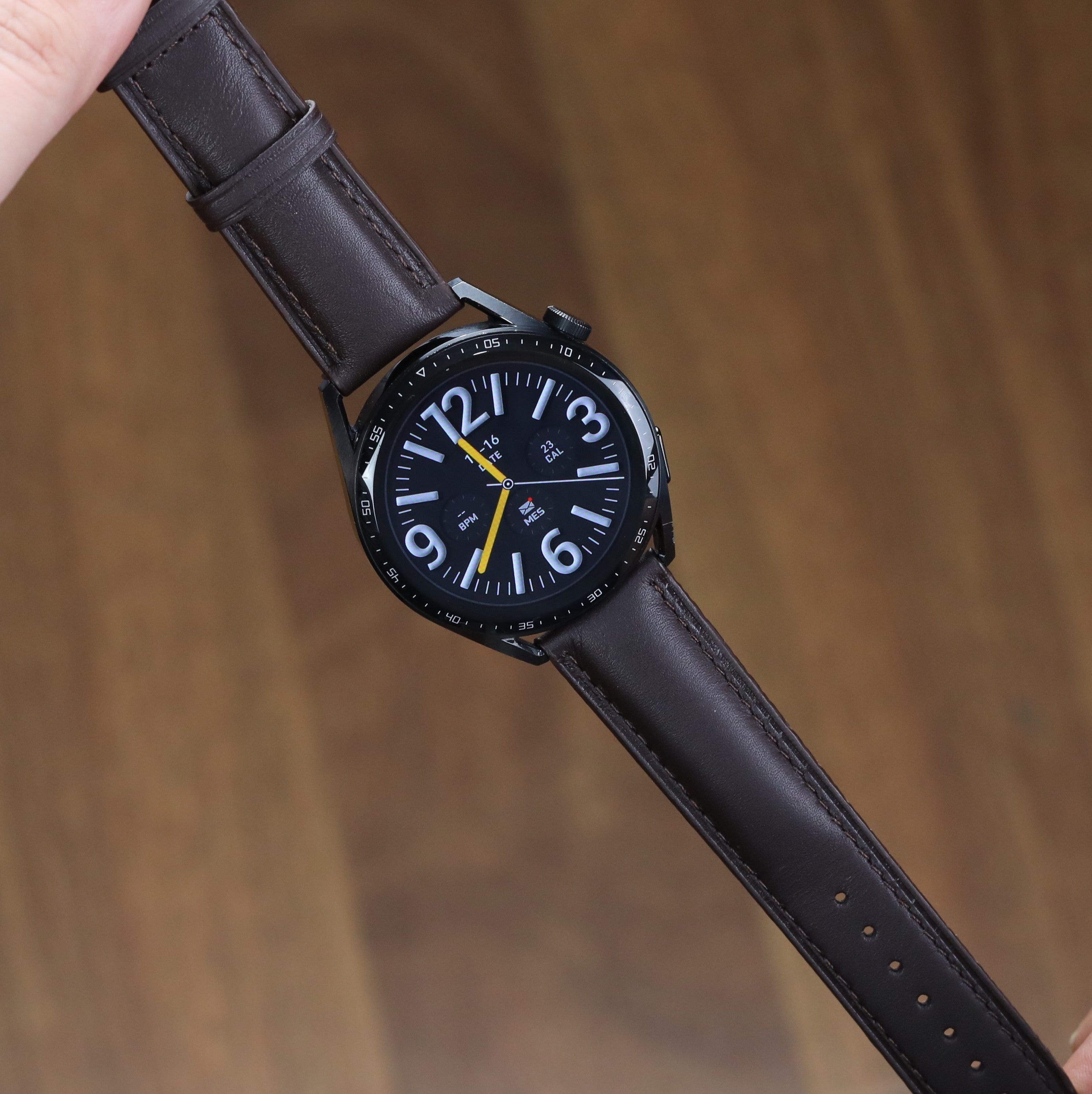 Huawei Watch Deri Kordon ( Kahverengi)