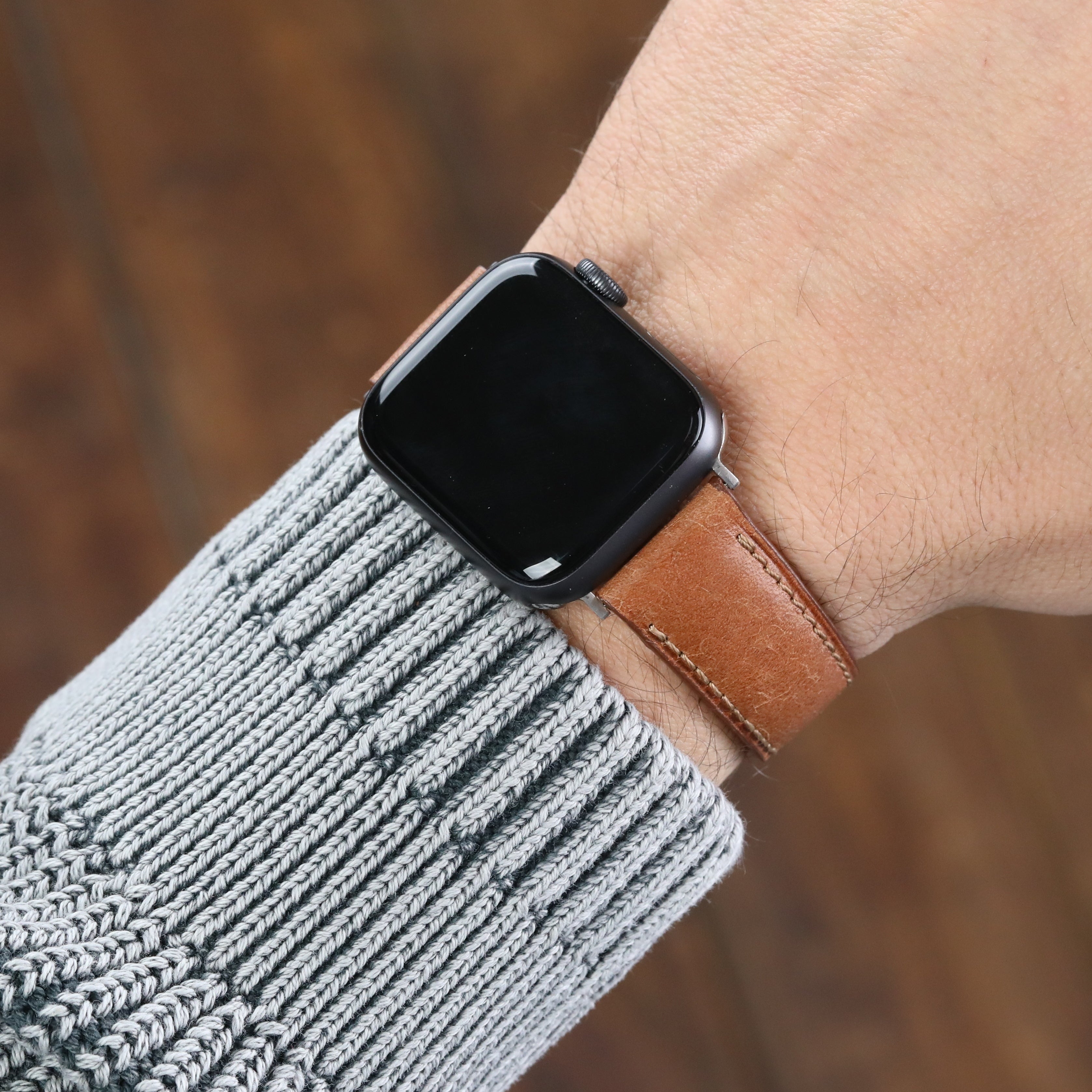 Apple Watch Deri Kordon - Pueblo A. Kahve