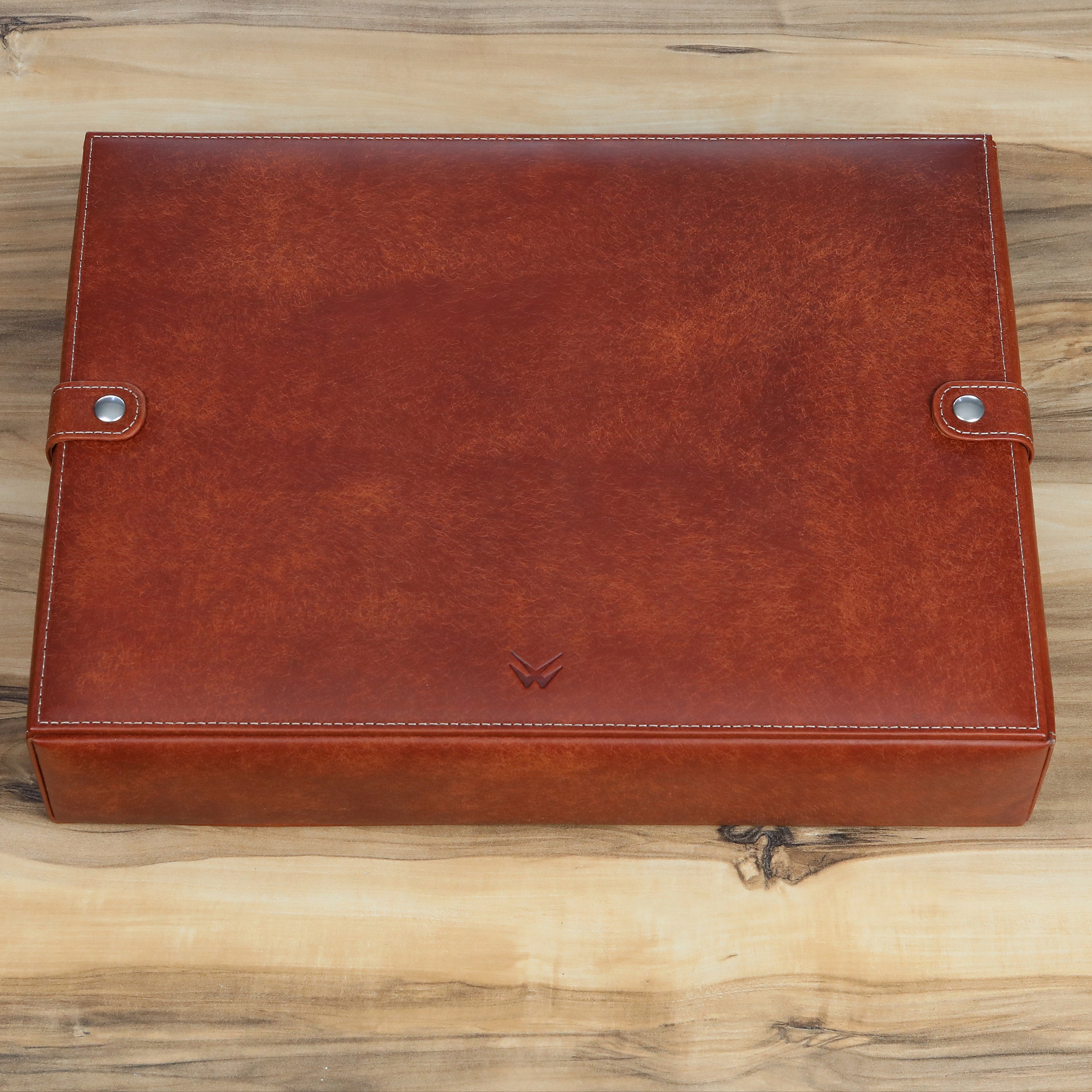 Bolt Kahve Deri Saat Kutusu 10'lu