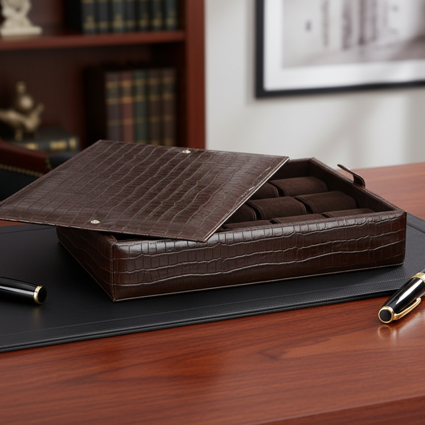 Renaissance Deri Saat Kutusu