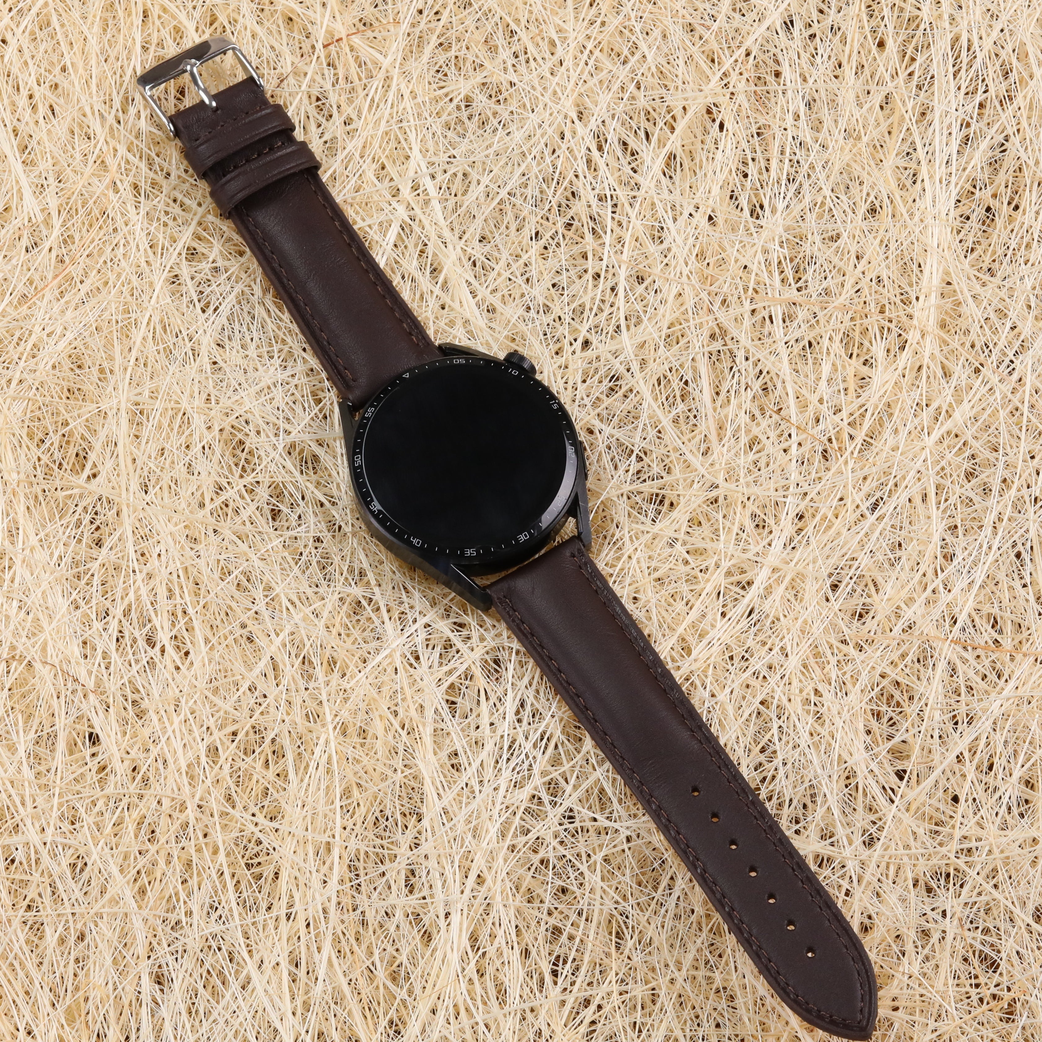 Huawei Watch Deri Kordon ( Kahverengi)