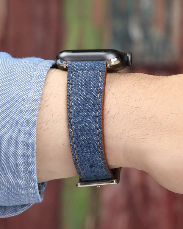 Kot Kumaş apple watch ultra ile uyumlu kordon