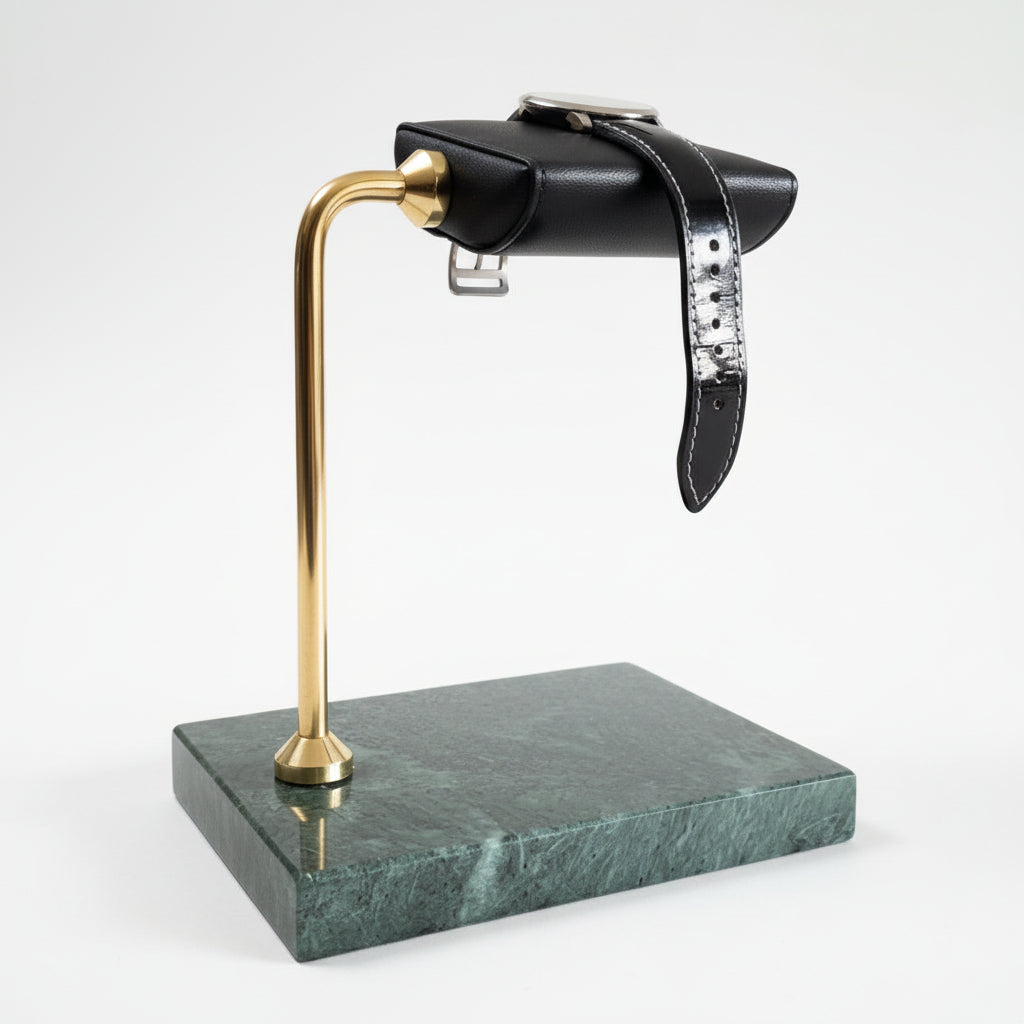 Verde Masaüstü Saat Standı Pirinç