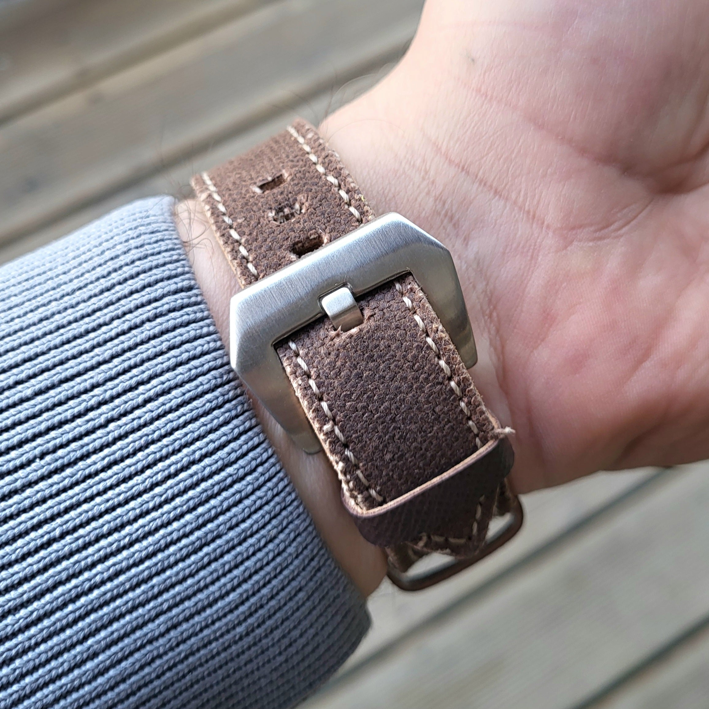 Kanvas Kordon Kahverengi