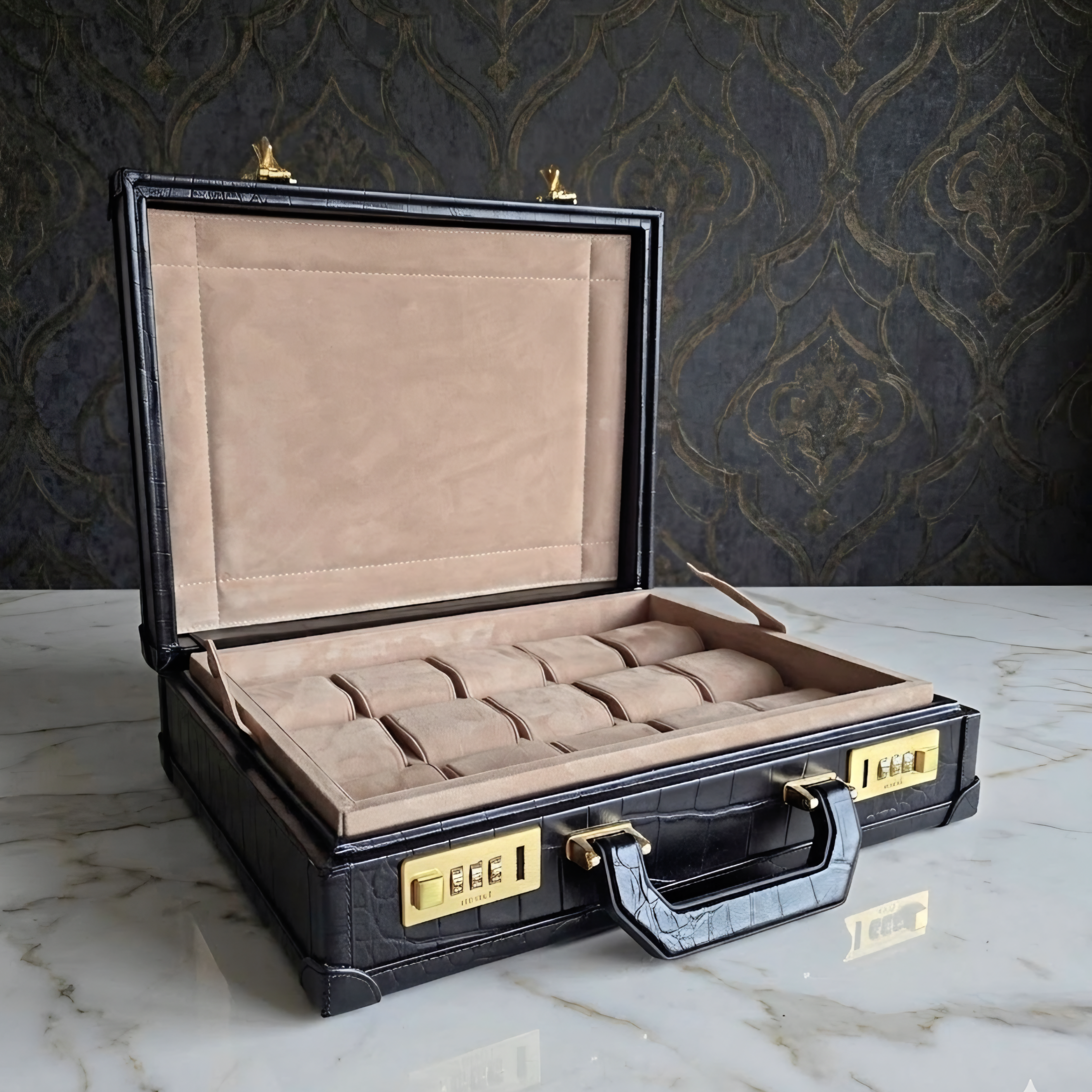 Bond Saat Kutusu 15'li Siyah Moka