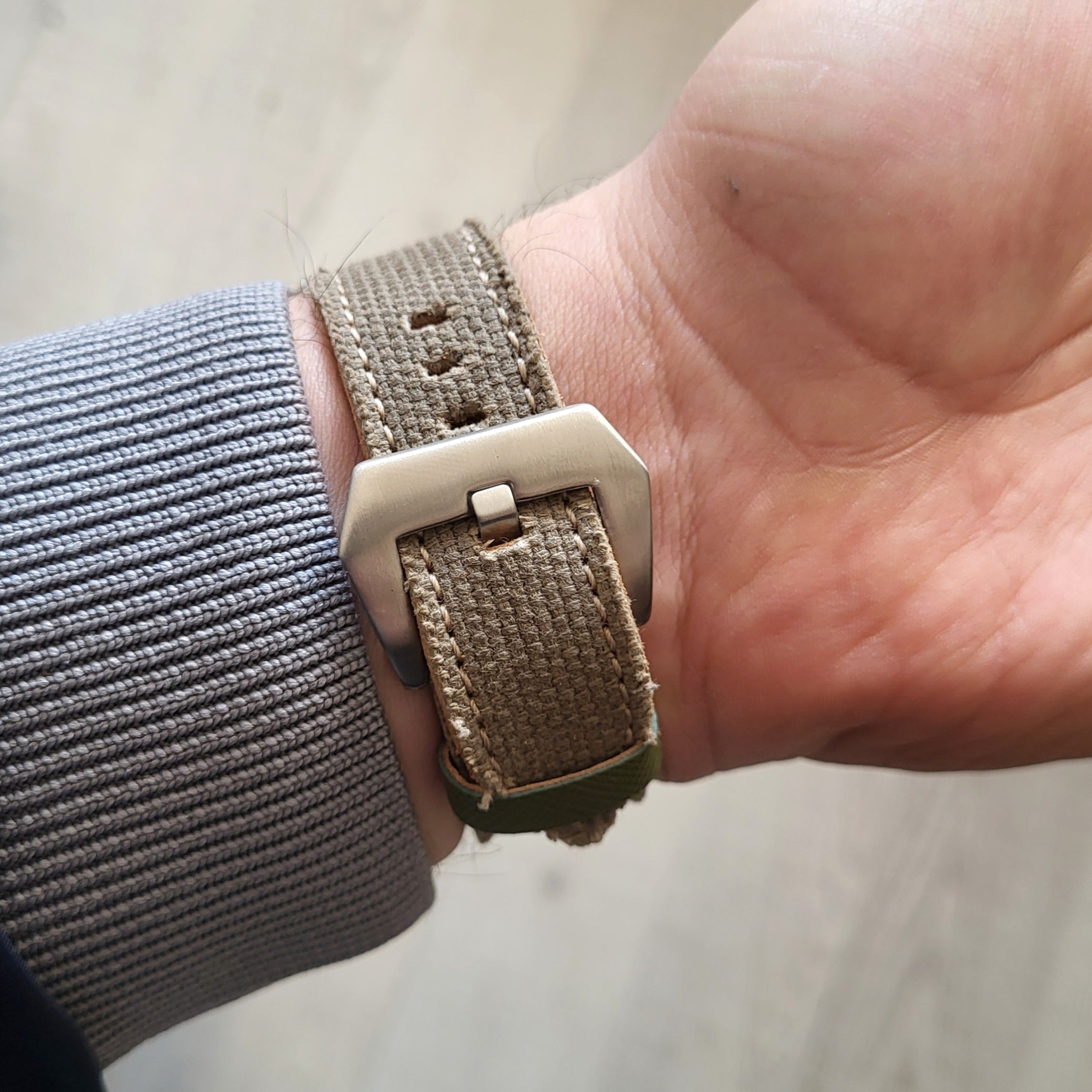 Kanvas Kordon Yeşil