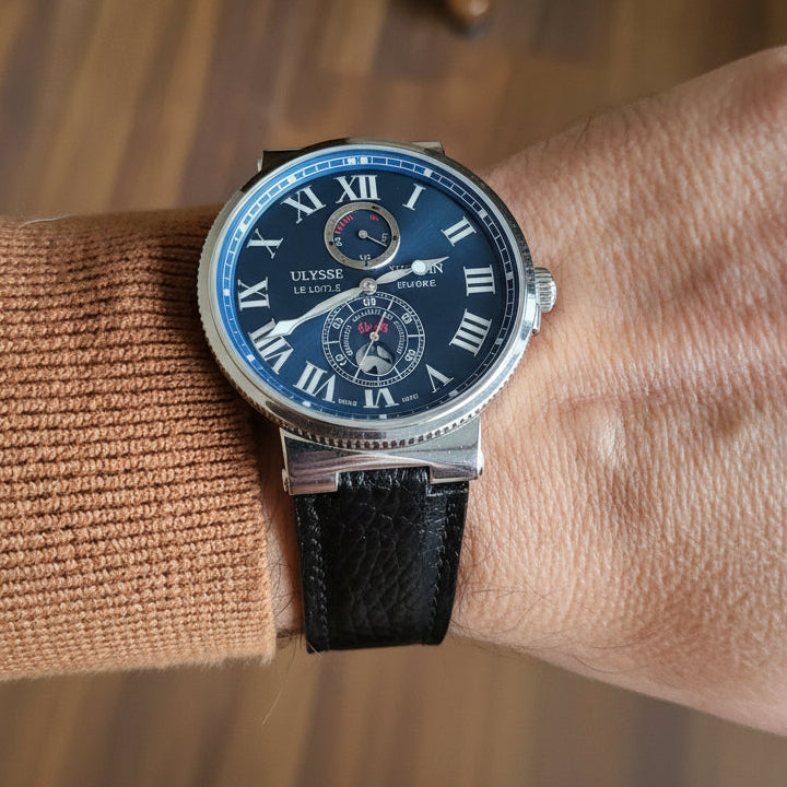 Ulys. Nard. 263 - 66 / 263 - 67 Deri Kordon - Siyah