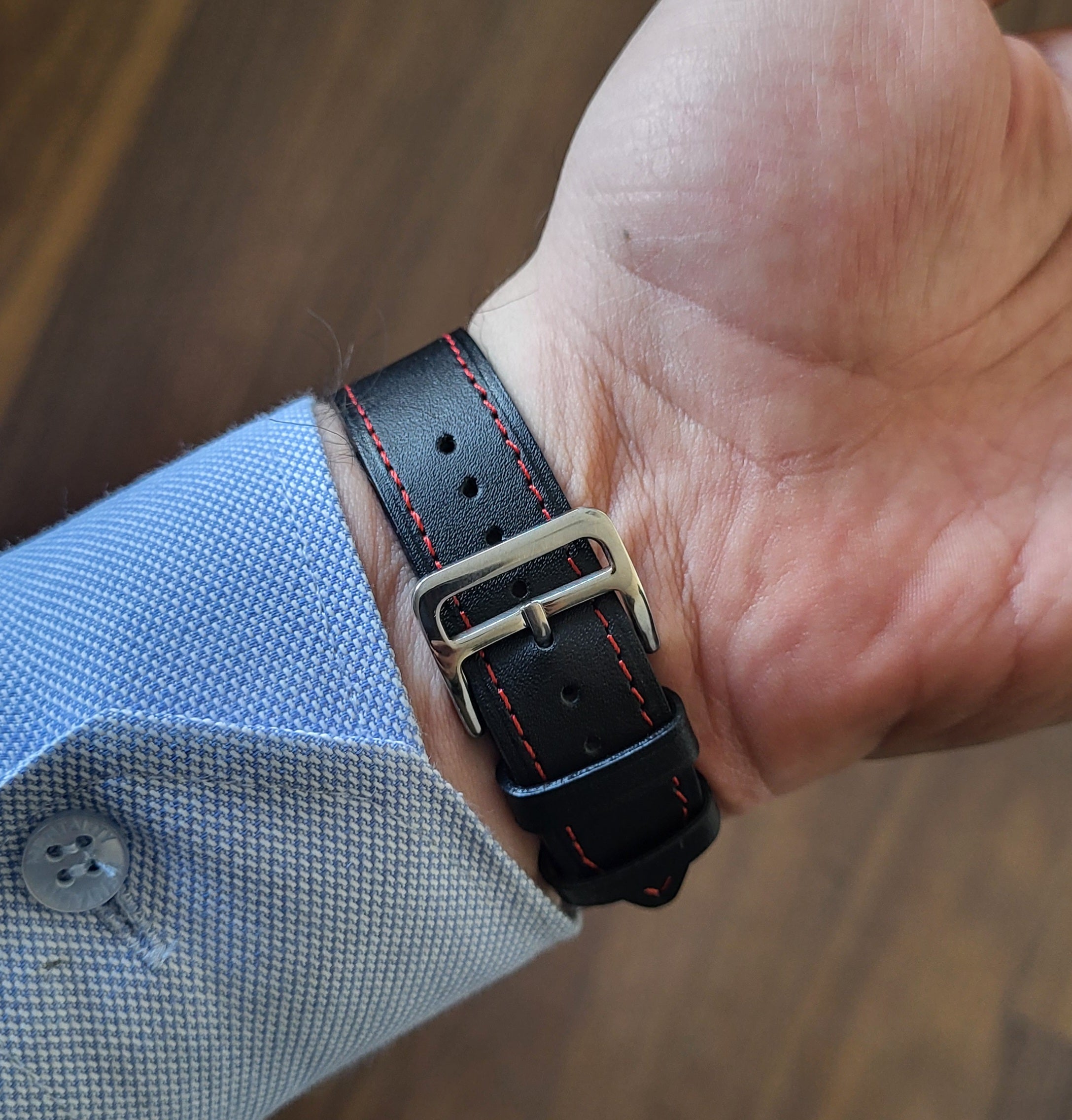 Napa Mat Siyah K. Deri Kordon