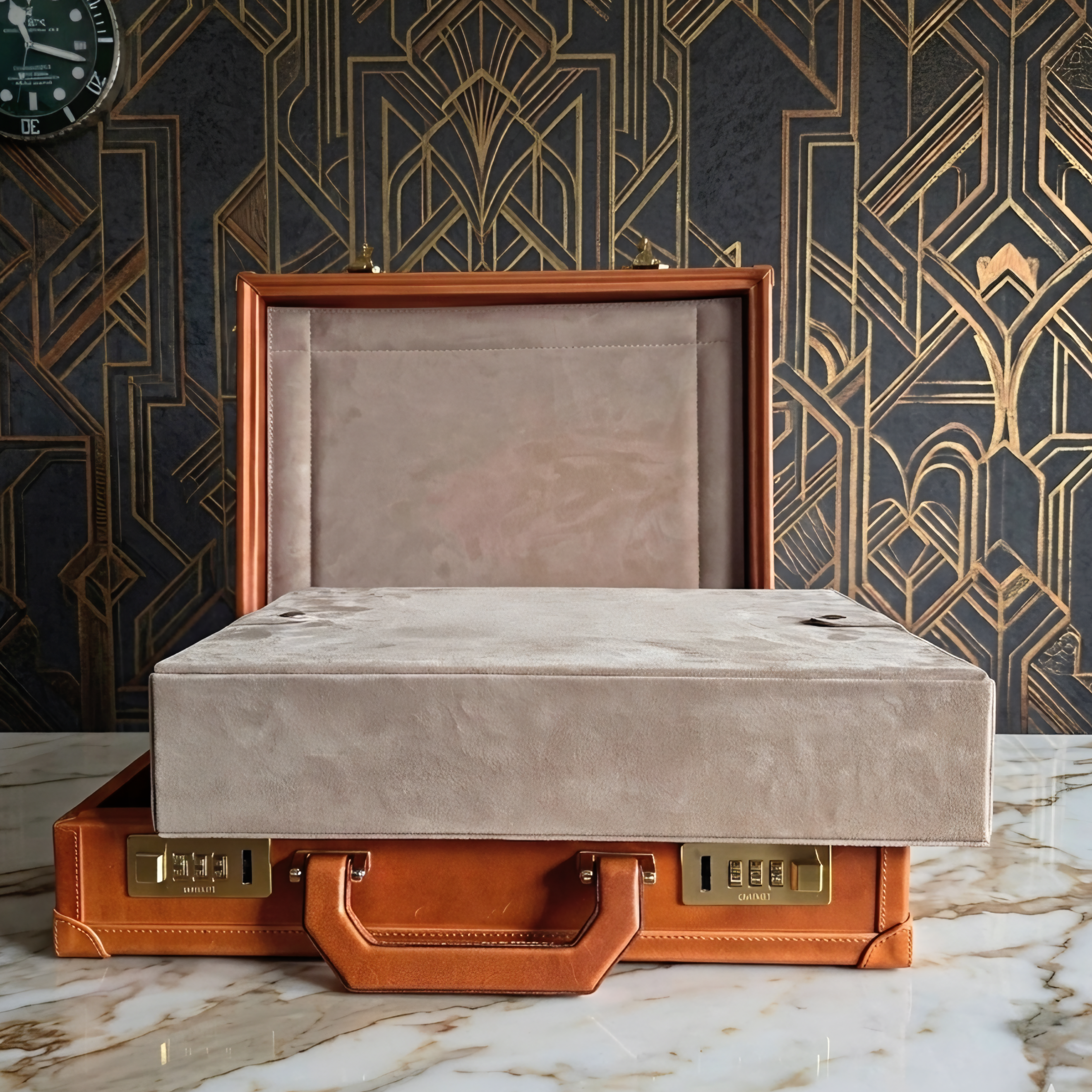 Bond Saat Kutusu Taba Moka