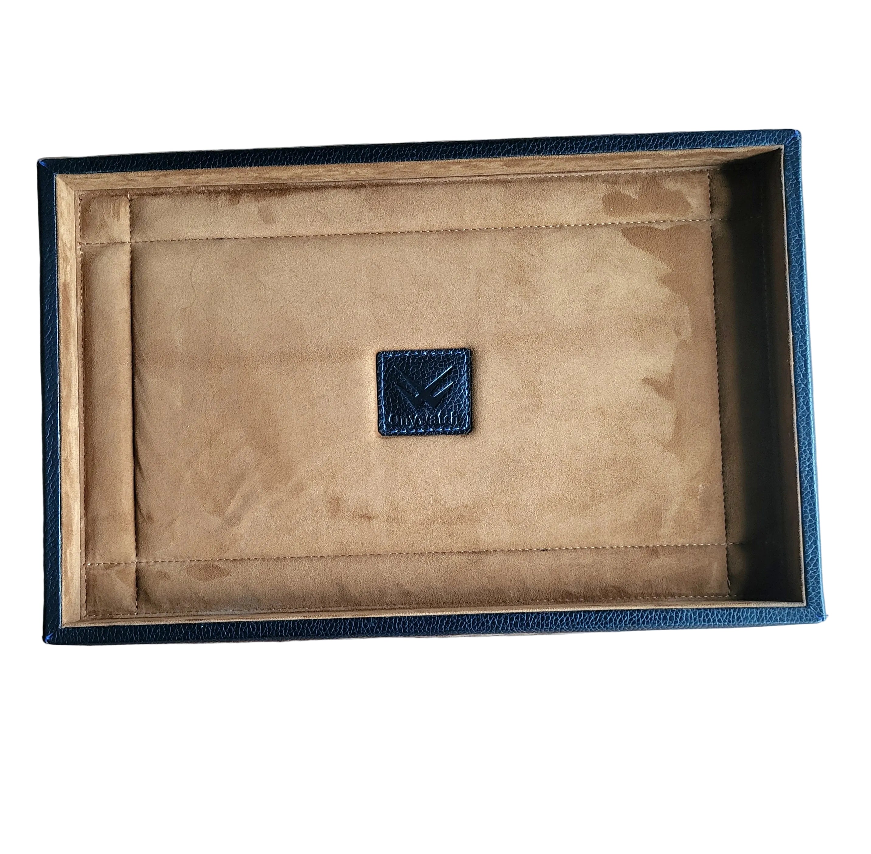 Deri Sunum Tepsisi Lacivert