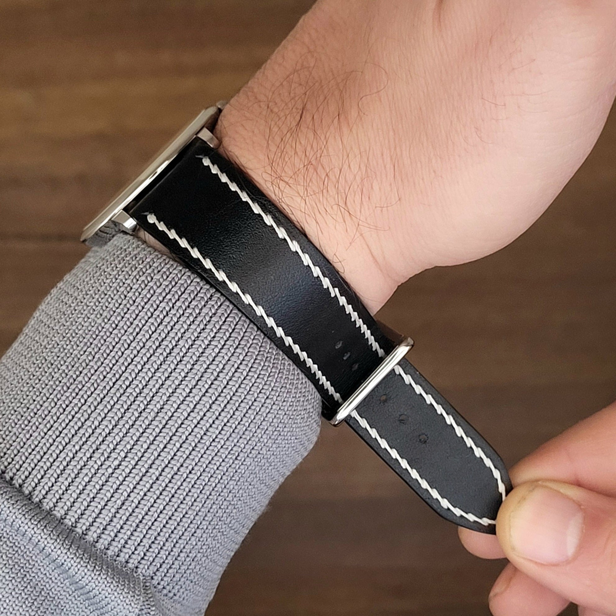 Spanish -Deri Kordon Siyah