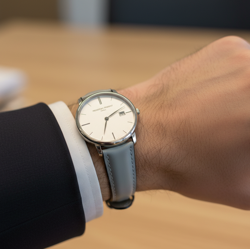 Napa Grey Deri Kordon