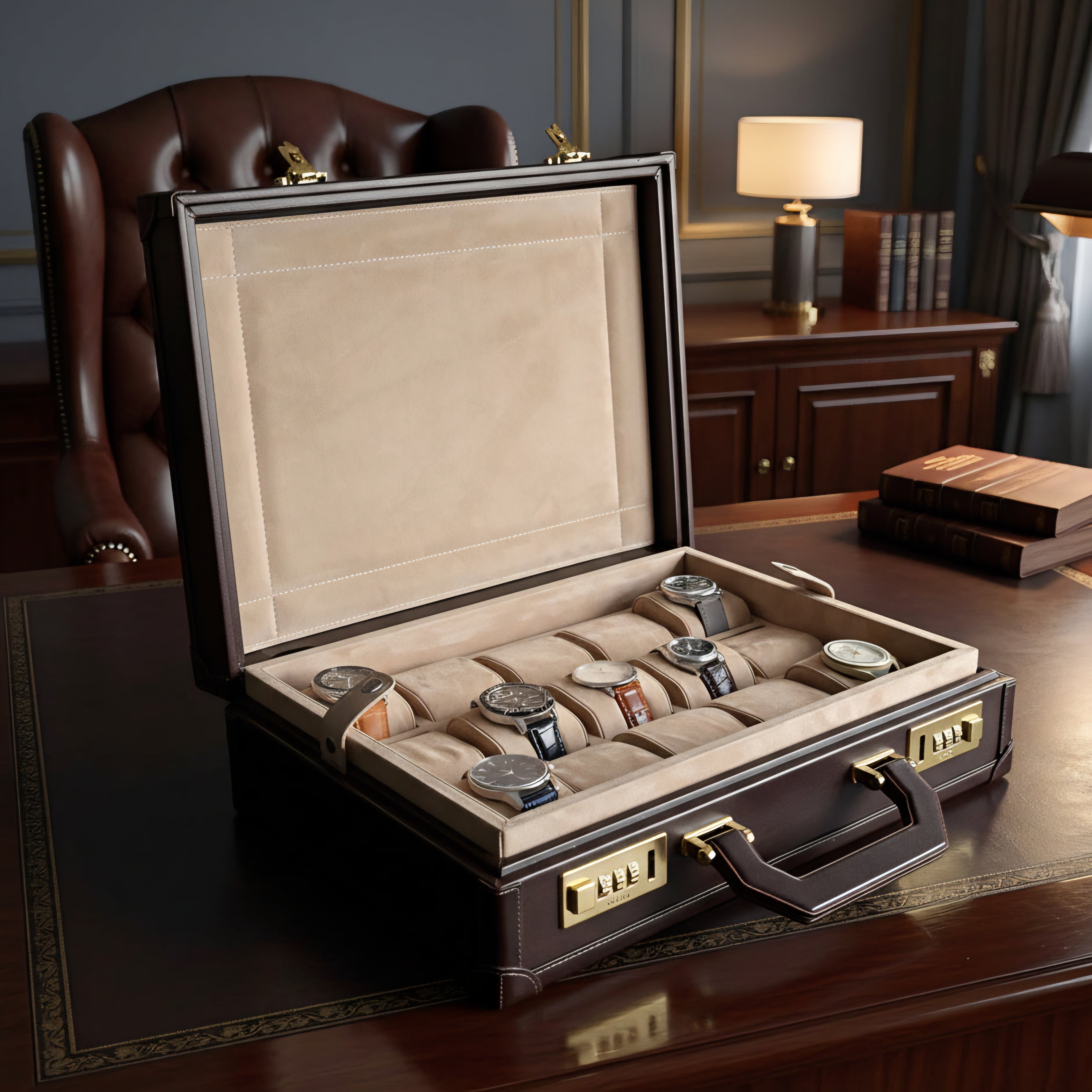 Bond Saat Kutusu 15'li Kahverengi