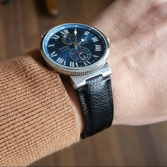 Ulys. Nard. 263 - 66 / 263 - 67 Deri Kordon - Siyah