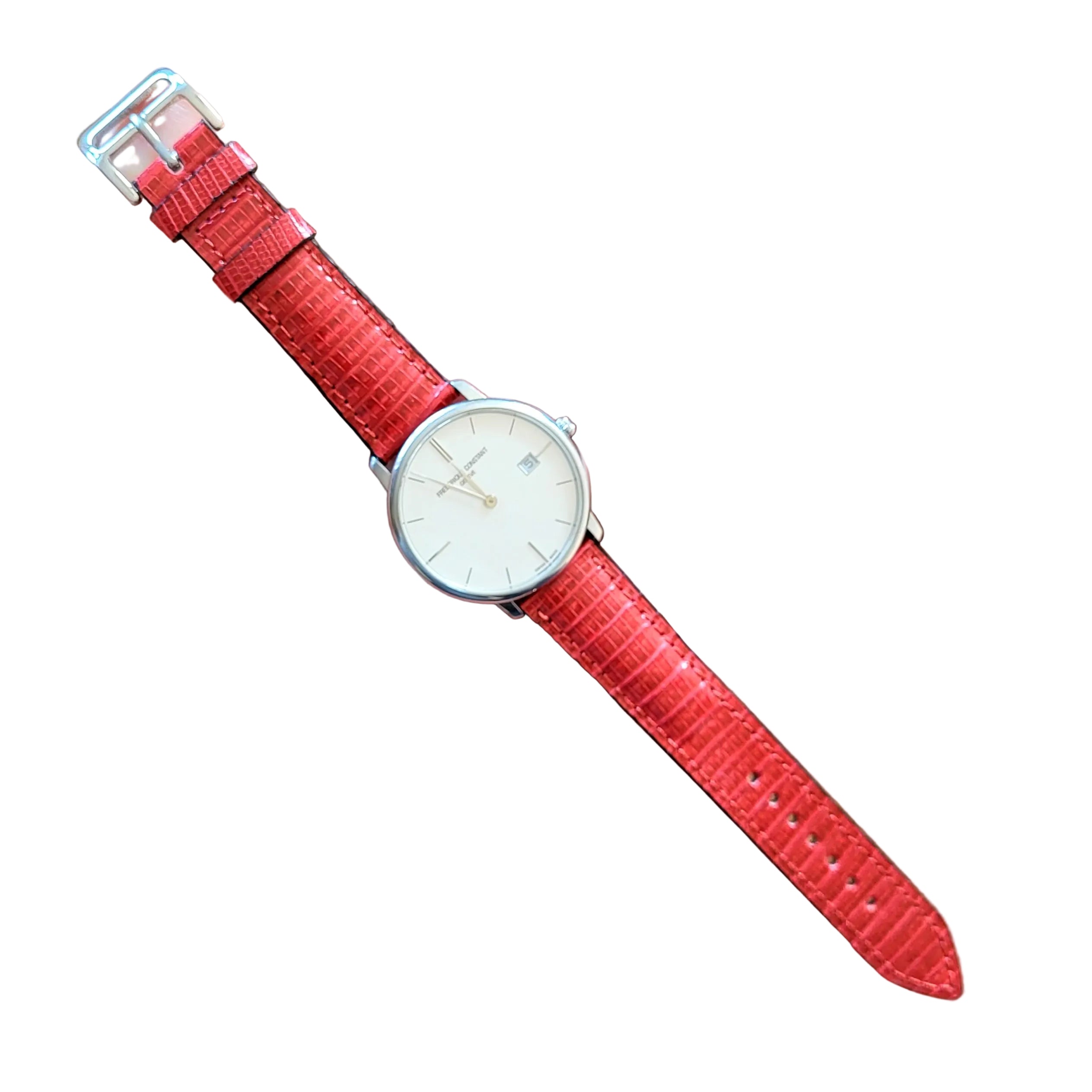 İguana Derisi Kırmızı Kordon