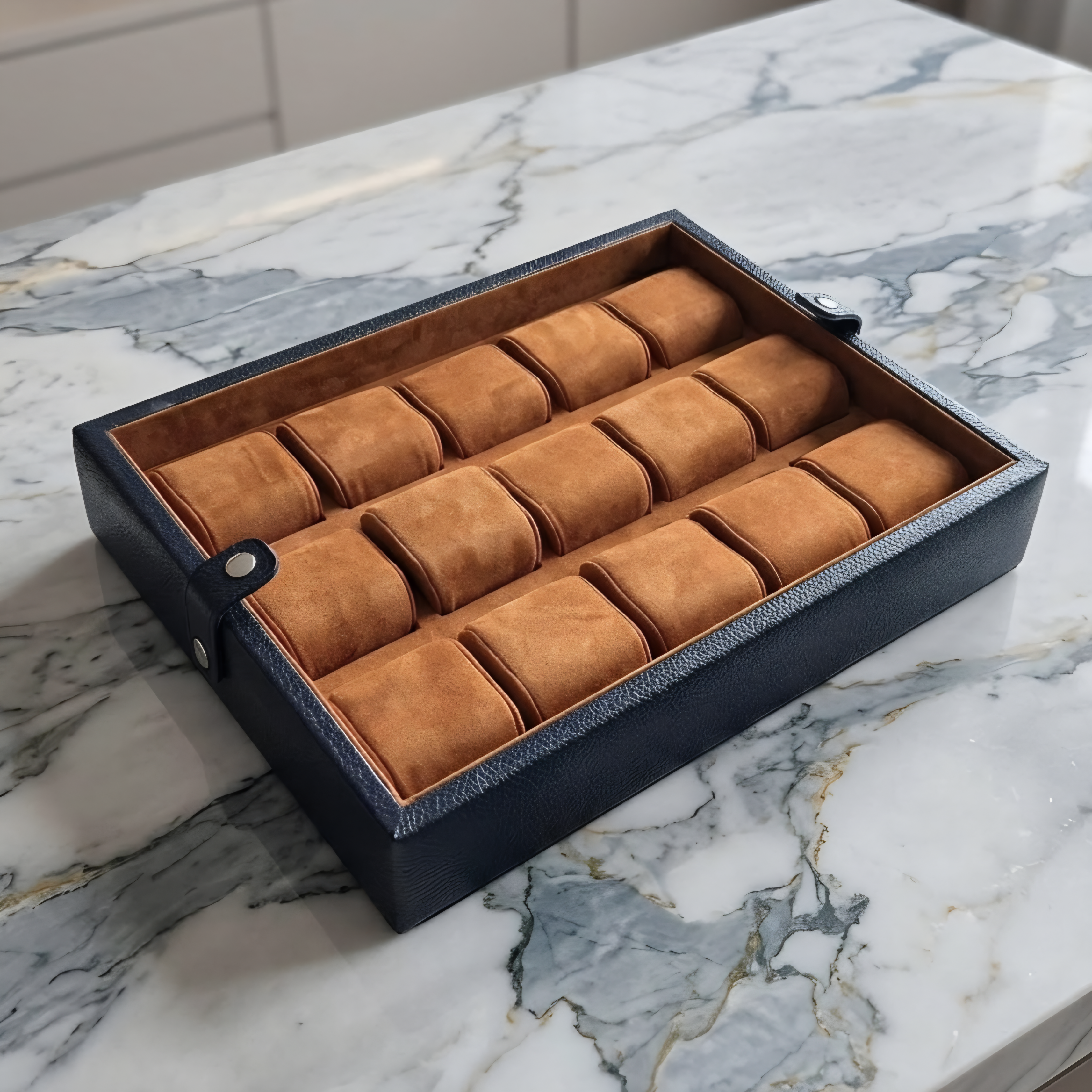 Elite Deri Saat Kutusu 15'li