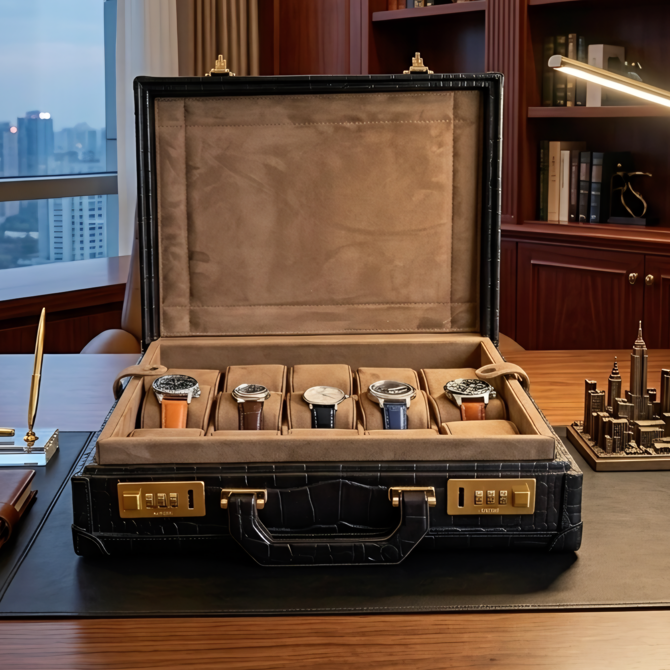 Bond Saat Kutusu 15'li Siyah Moka